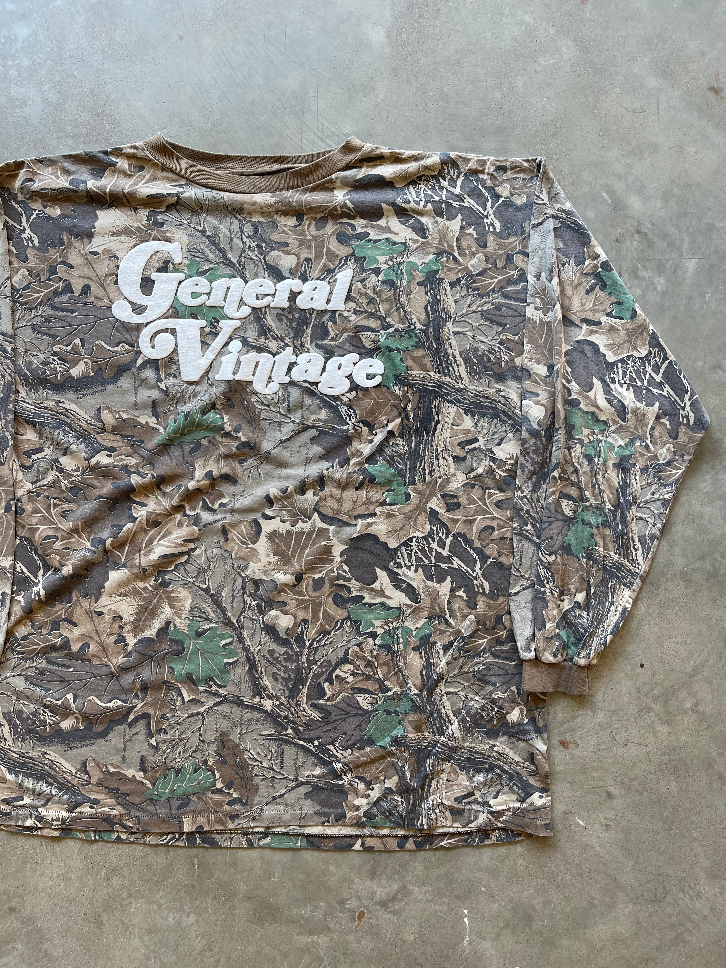 General Vintage Camo Puff Print Shirt (2XL)