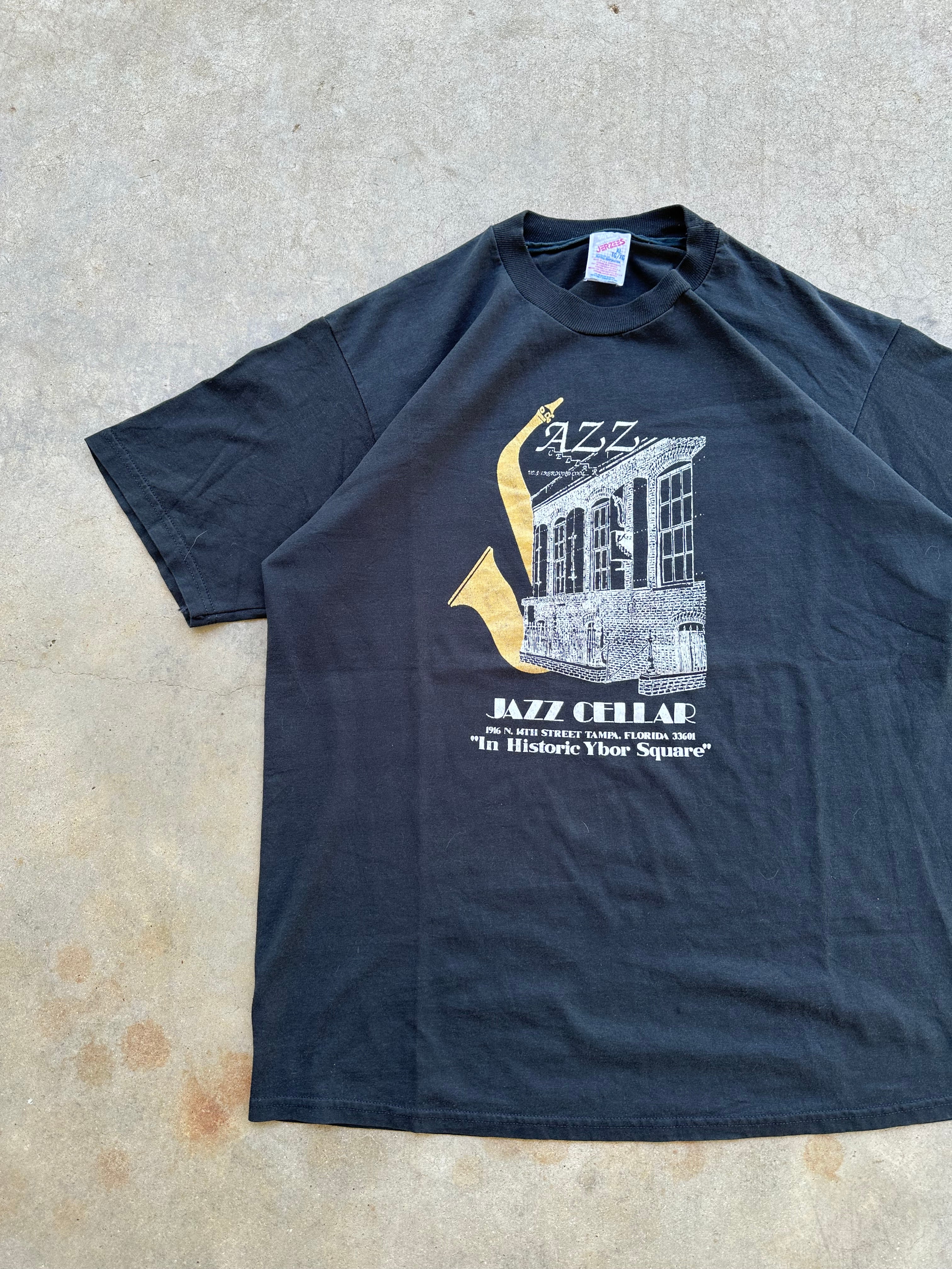 Vintage Jazz Cellar Bird Lives T-Shirt