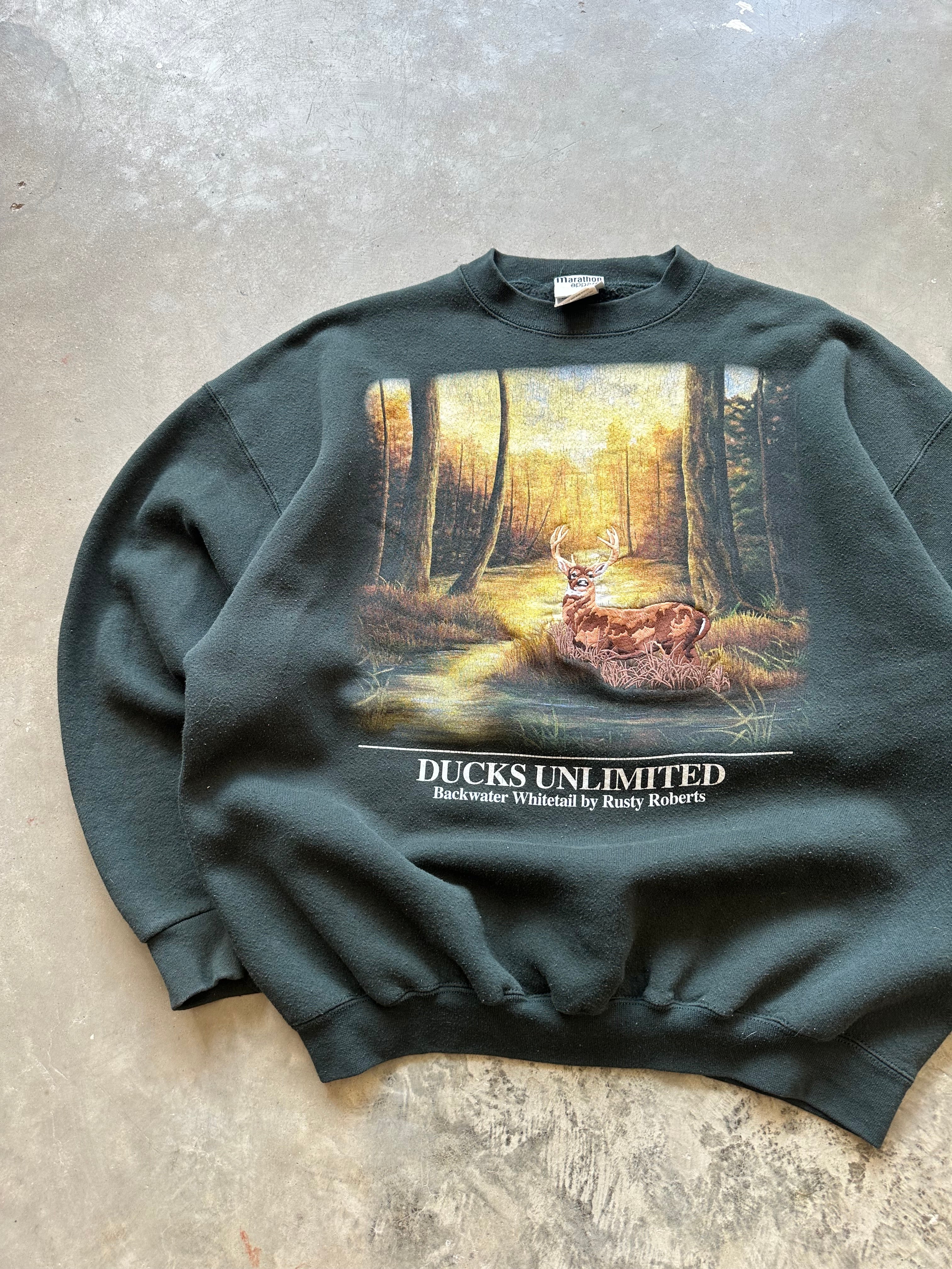Vintage Ducks Unlimited Crewneck (XL)