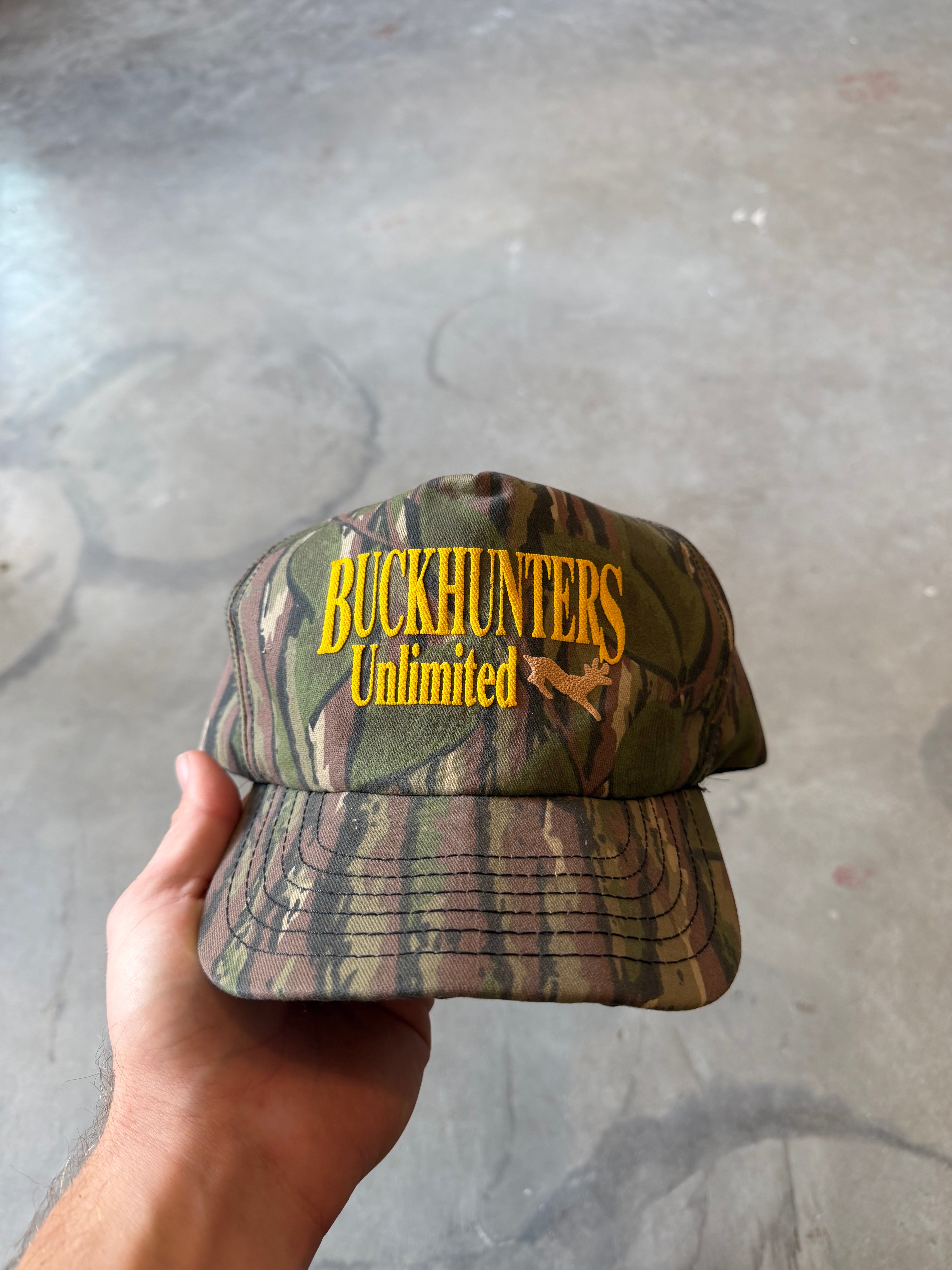 Vintage Buckhunters Unlimited Camo SnapBack