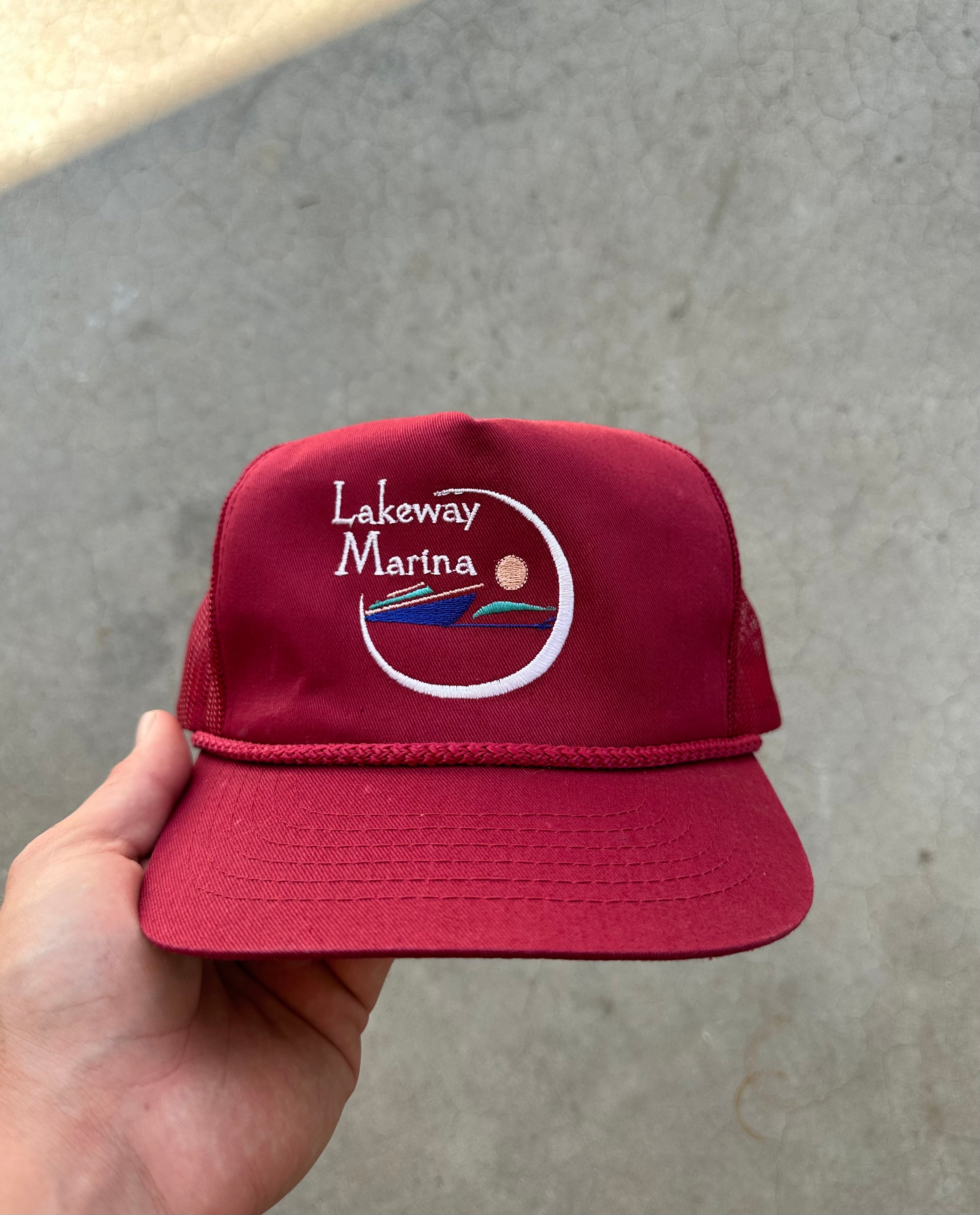 Vintage Lakeway Marina Rope Hat