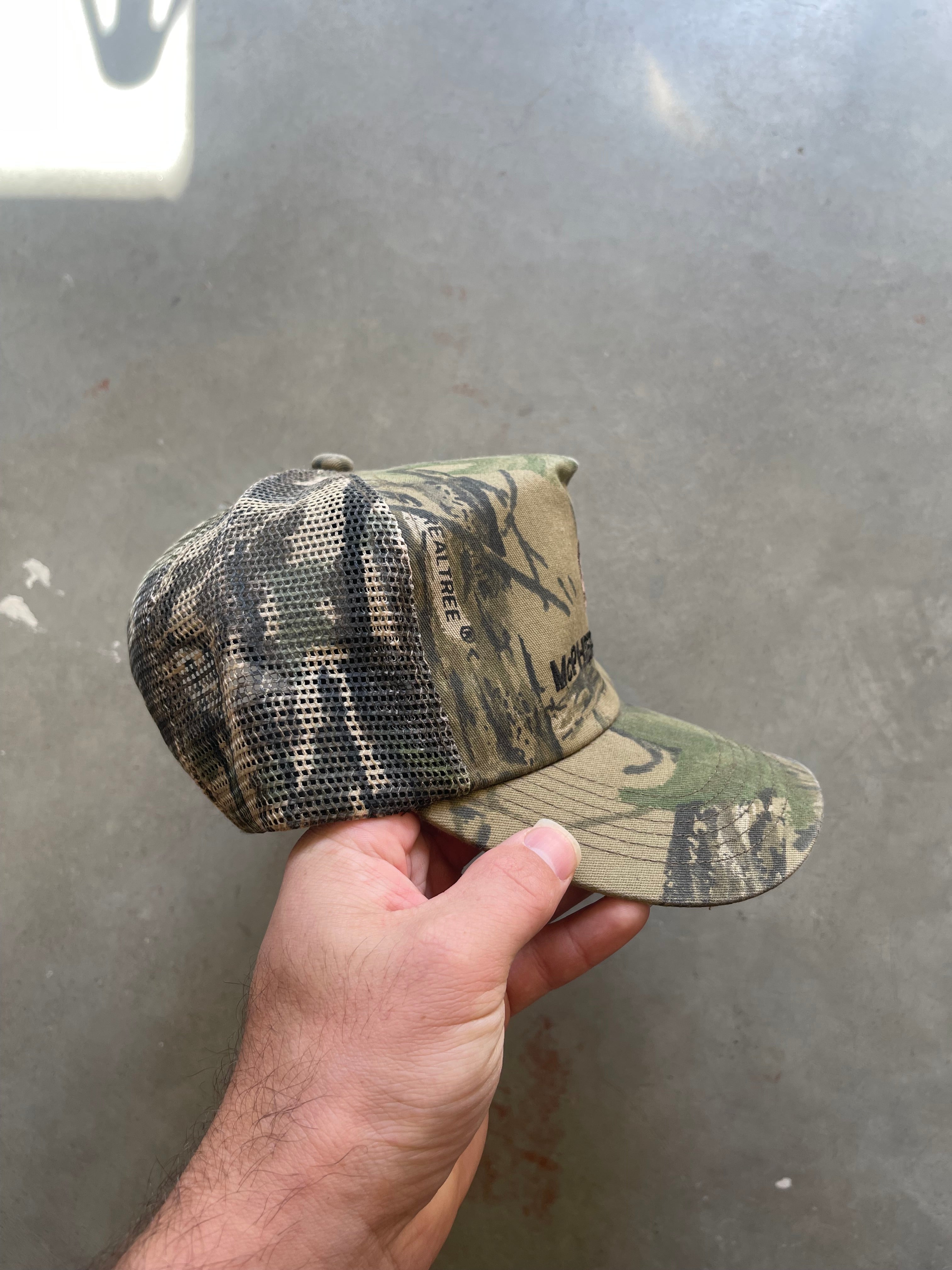 Vintage McPherson Oil Camo Hat