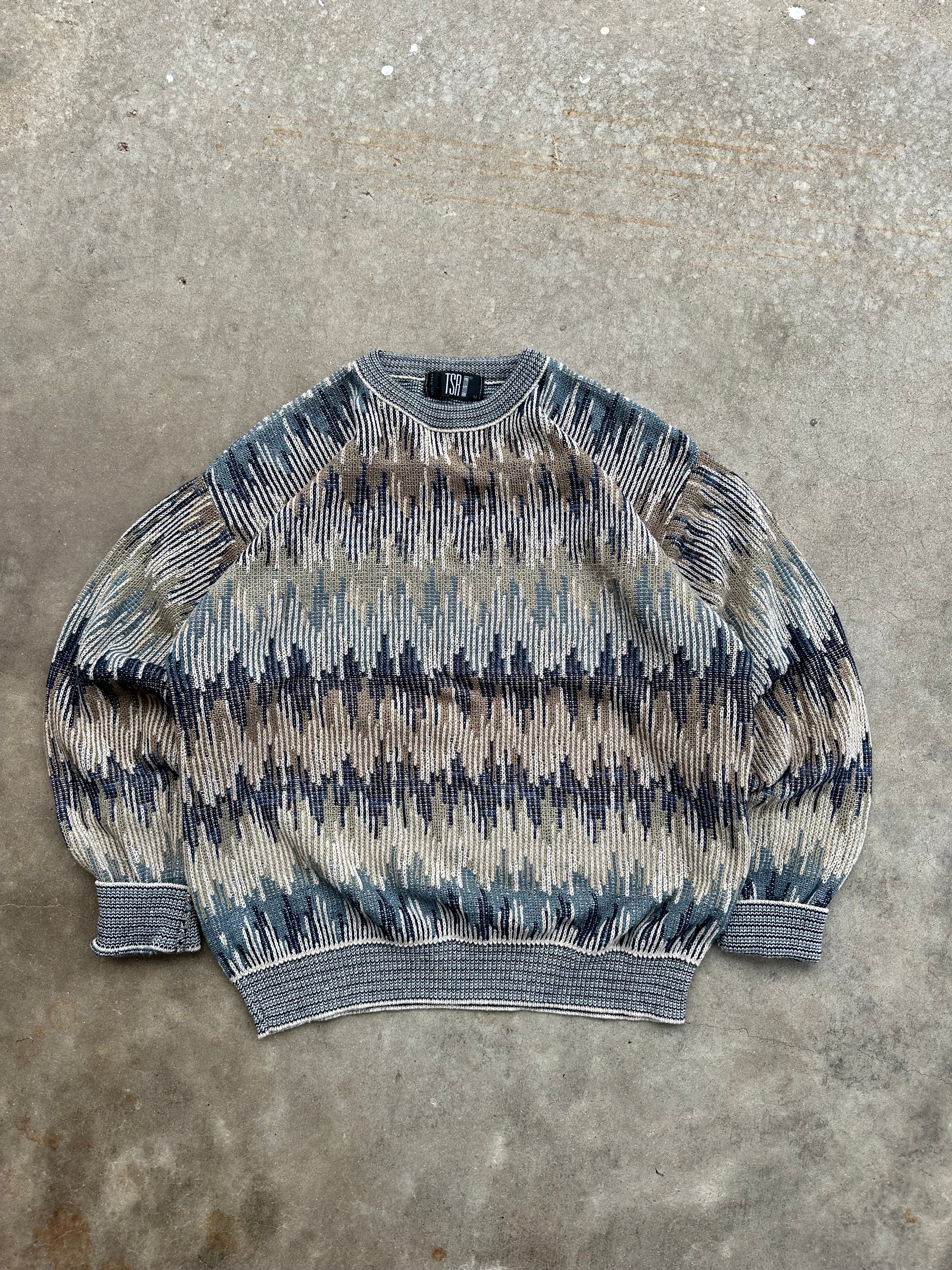 1990s TSR Texture Sweater