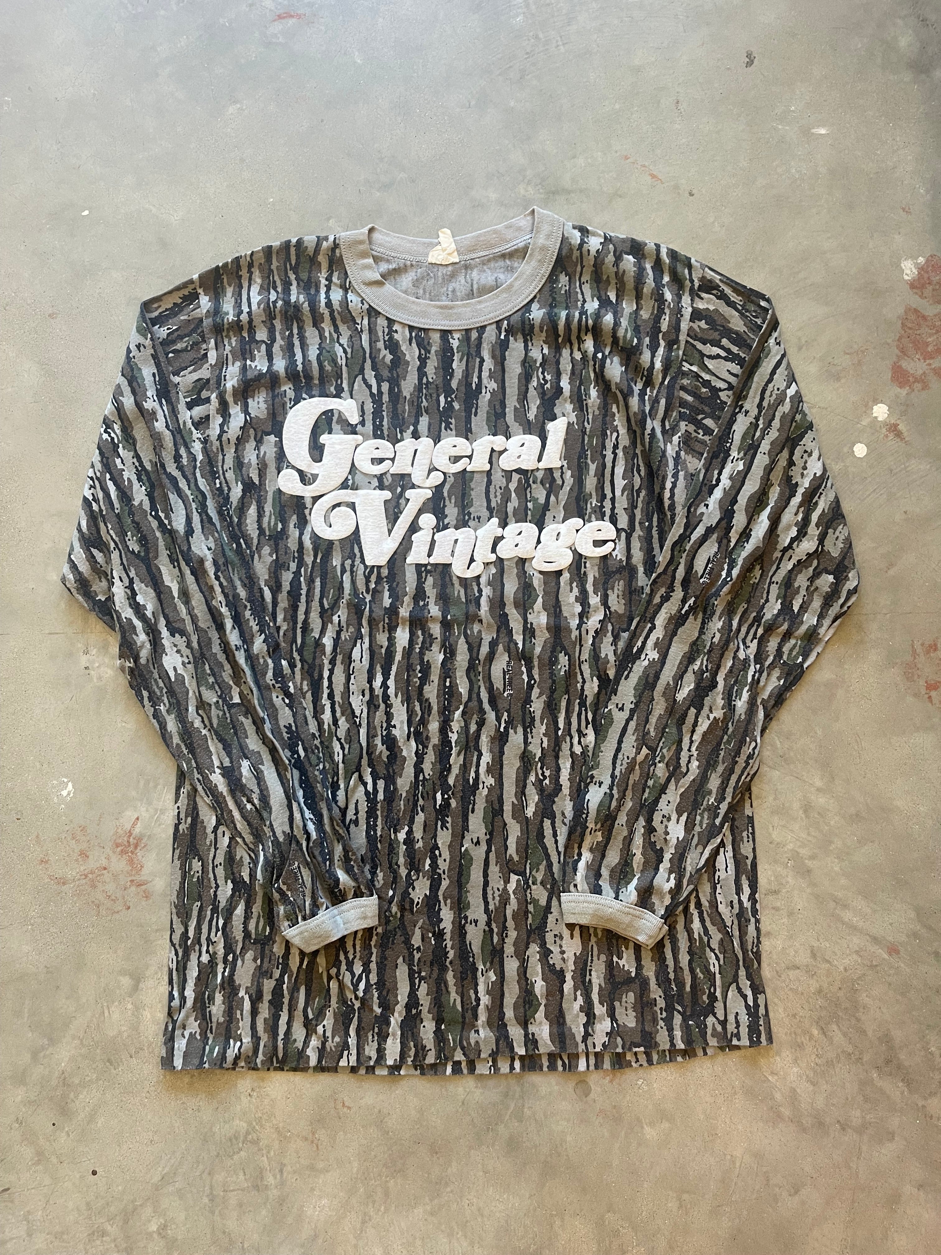 General Vintage Camo Puff Print Shirt (M)