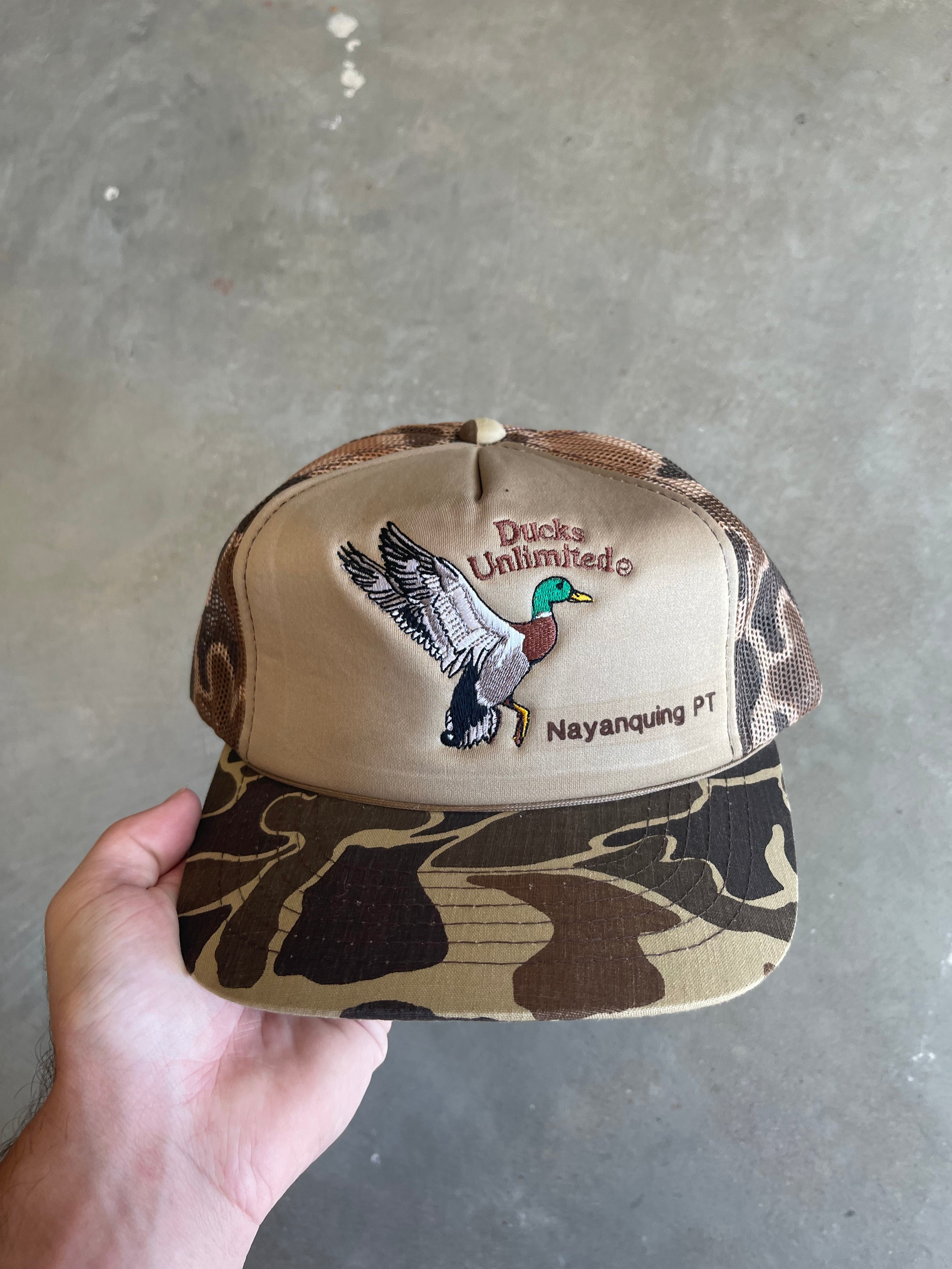 Vintage Nayanquing PT Ducks Unlimited Trucker Hat