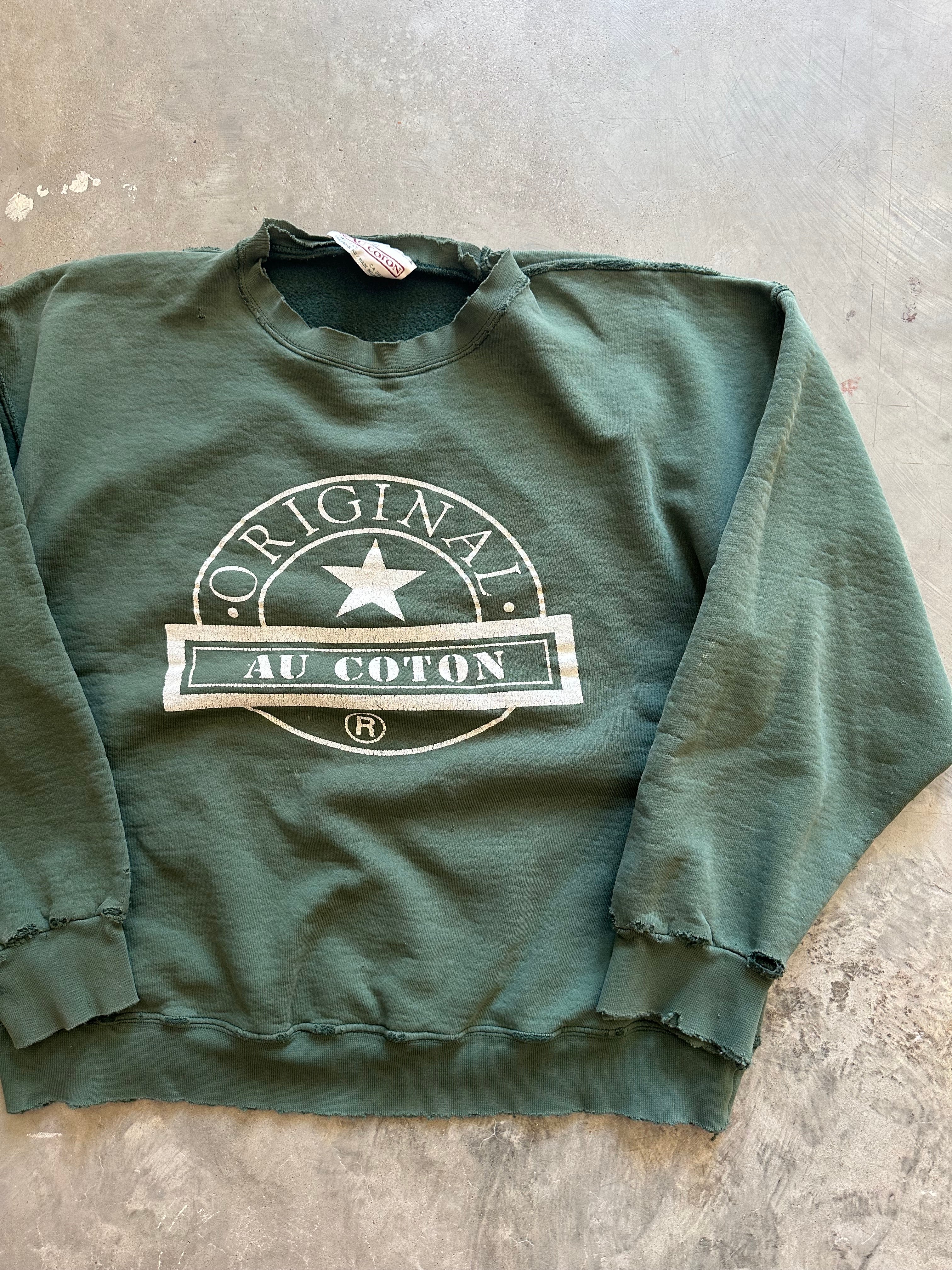 Vintage Distressed AU Cotton Crewneck (M)