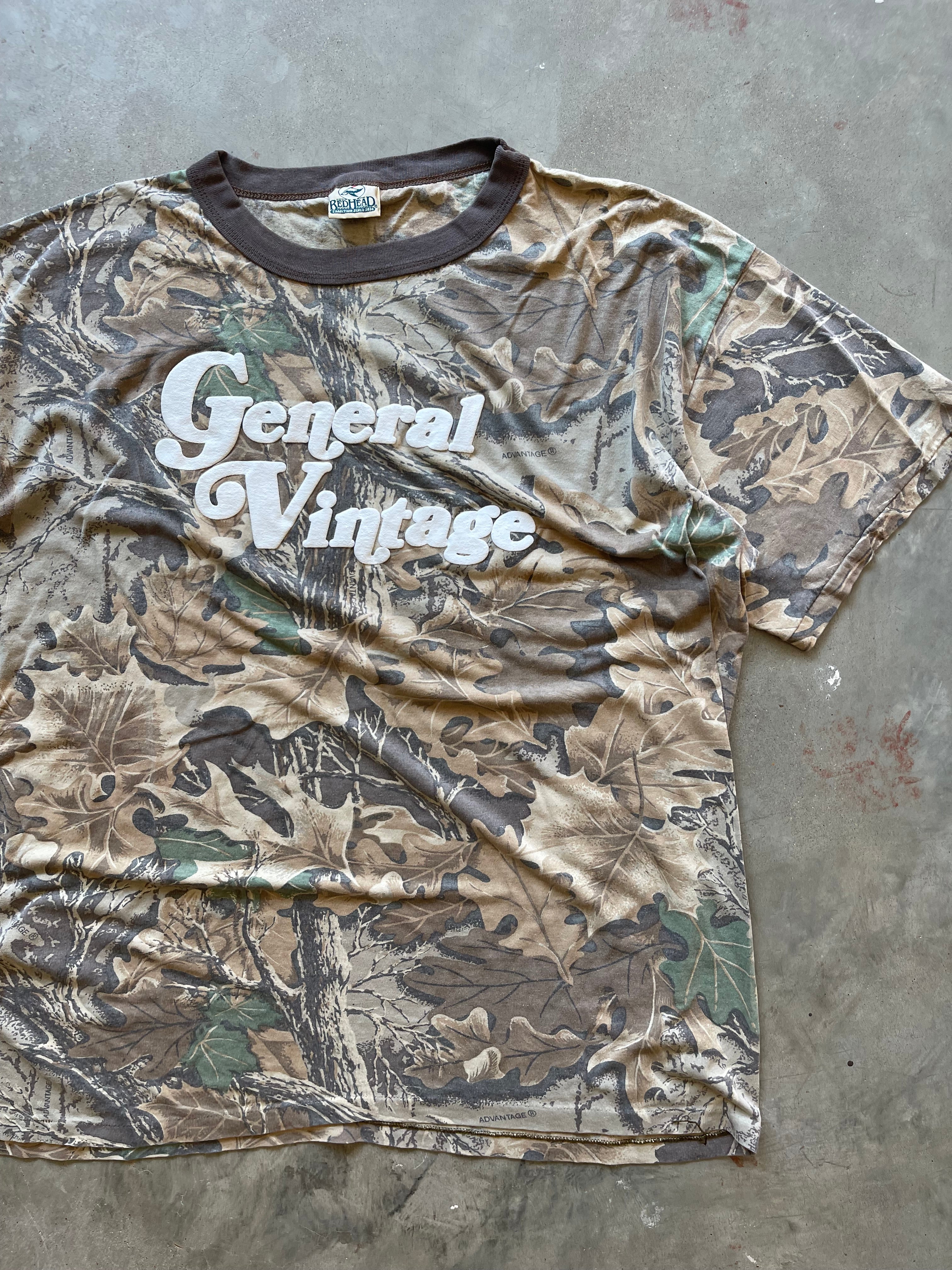 General Vintage Camo Puff Print Shirt (3XL)
