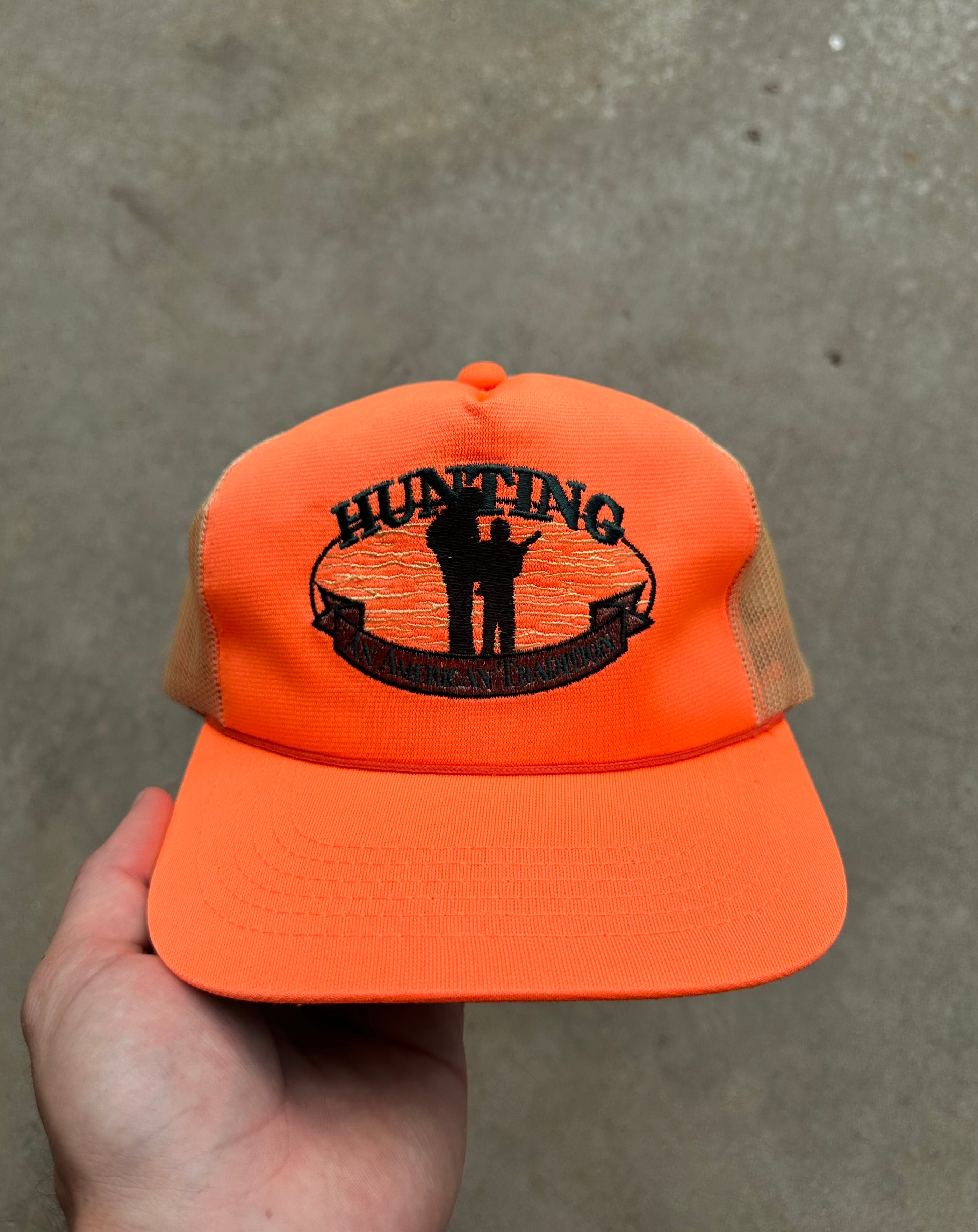 Vintage Faded Hunting American Tradition Snapback