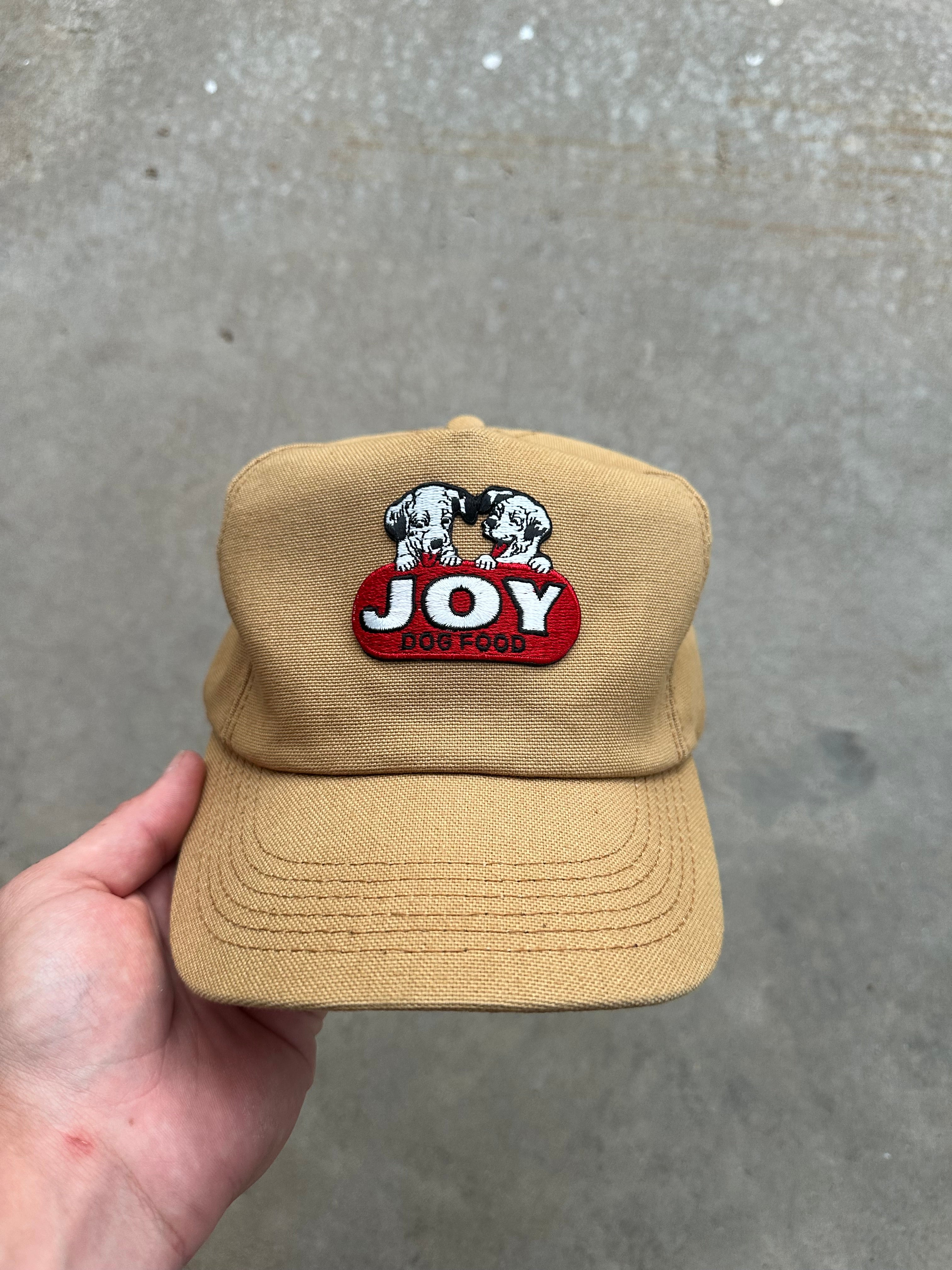 1980s Joy Dog Food Canvas Snapback