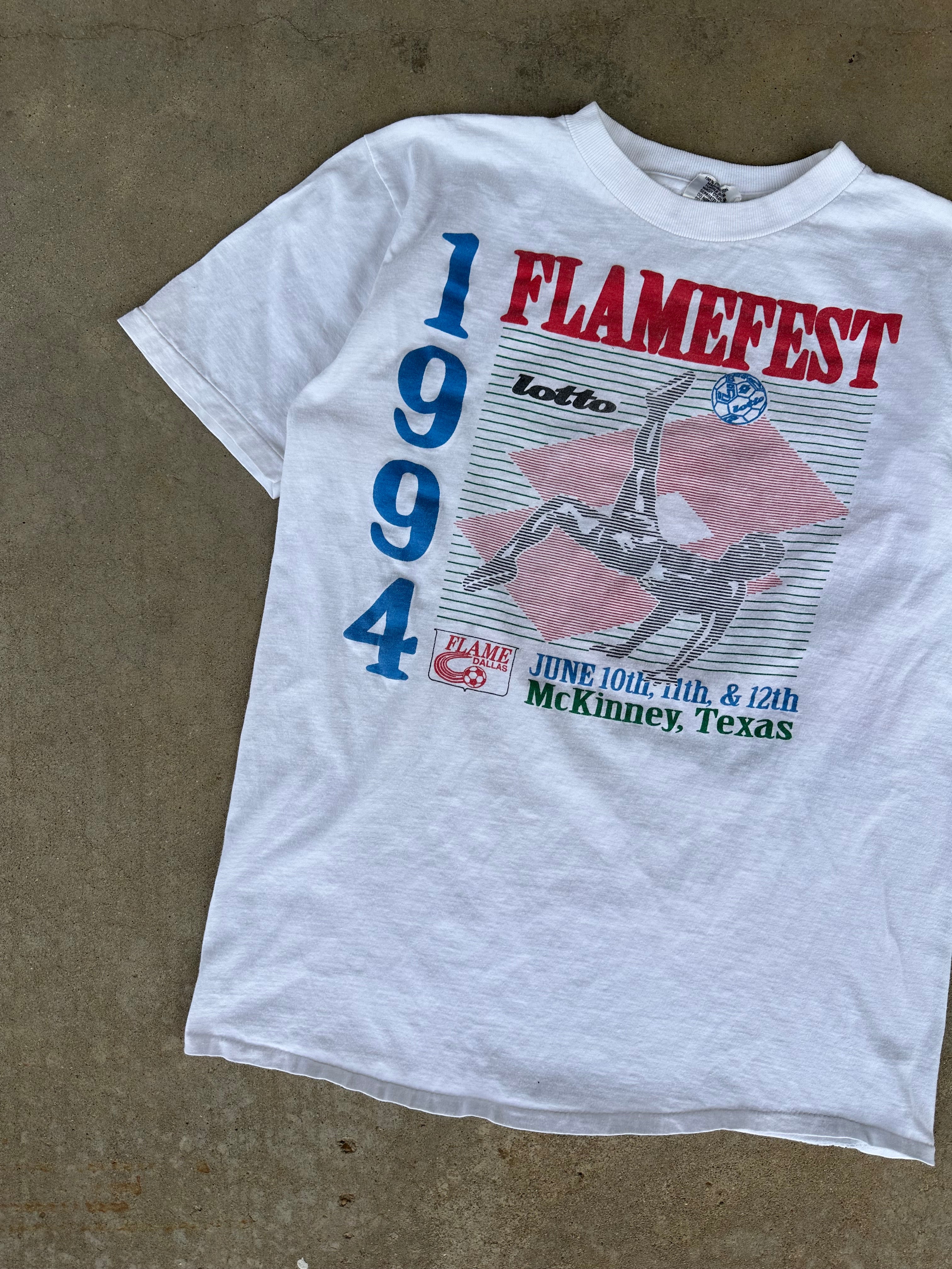 1994 Flamefest McKinney Texas T-Shirt