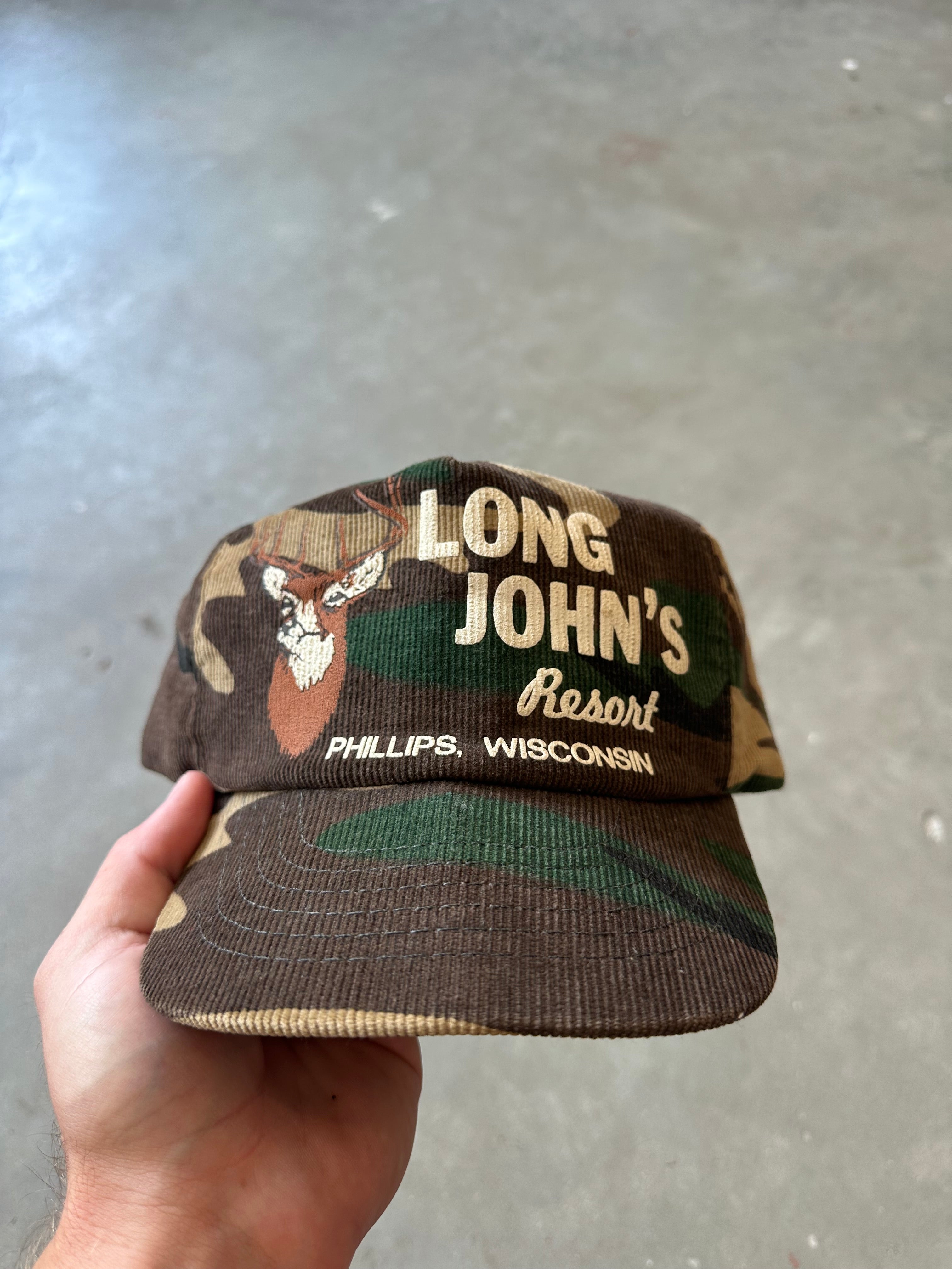 1990’s Long John’s Resort Corduroy Hat
