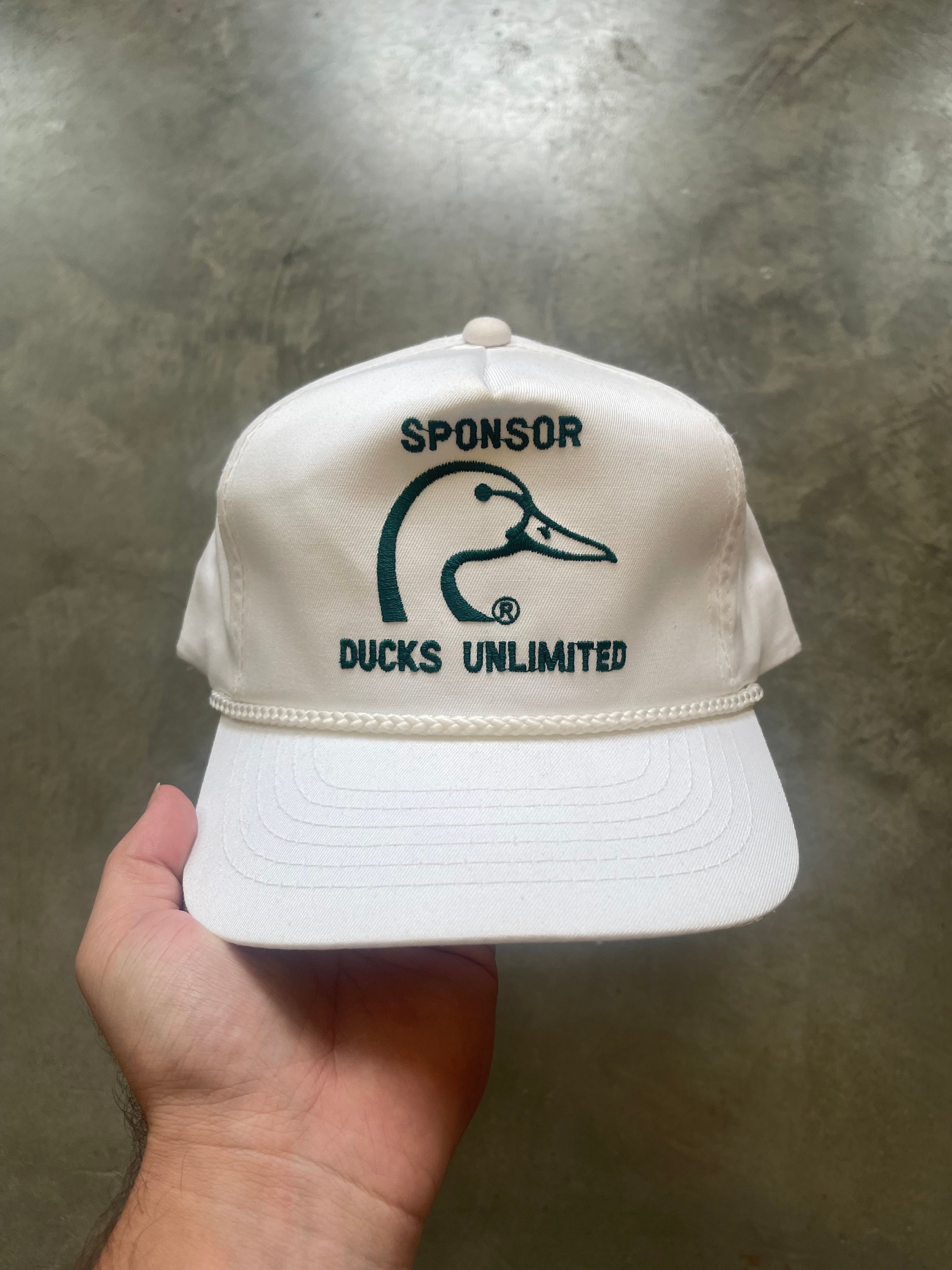 Vintage Ducks Unlimited Sponsor Hat