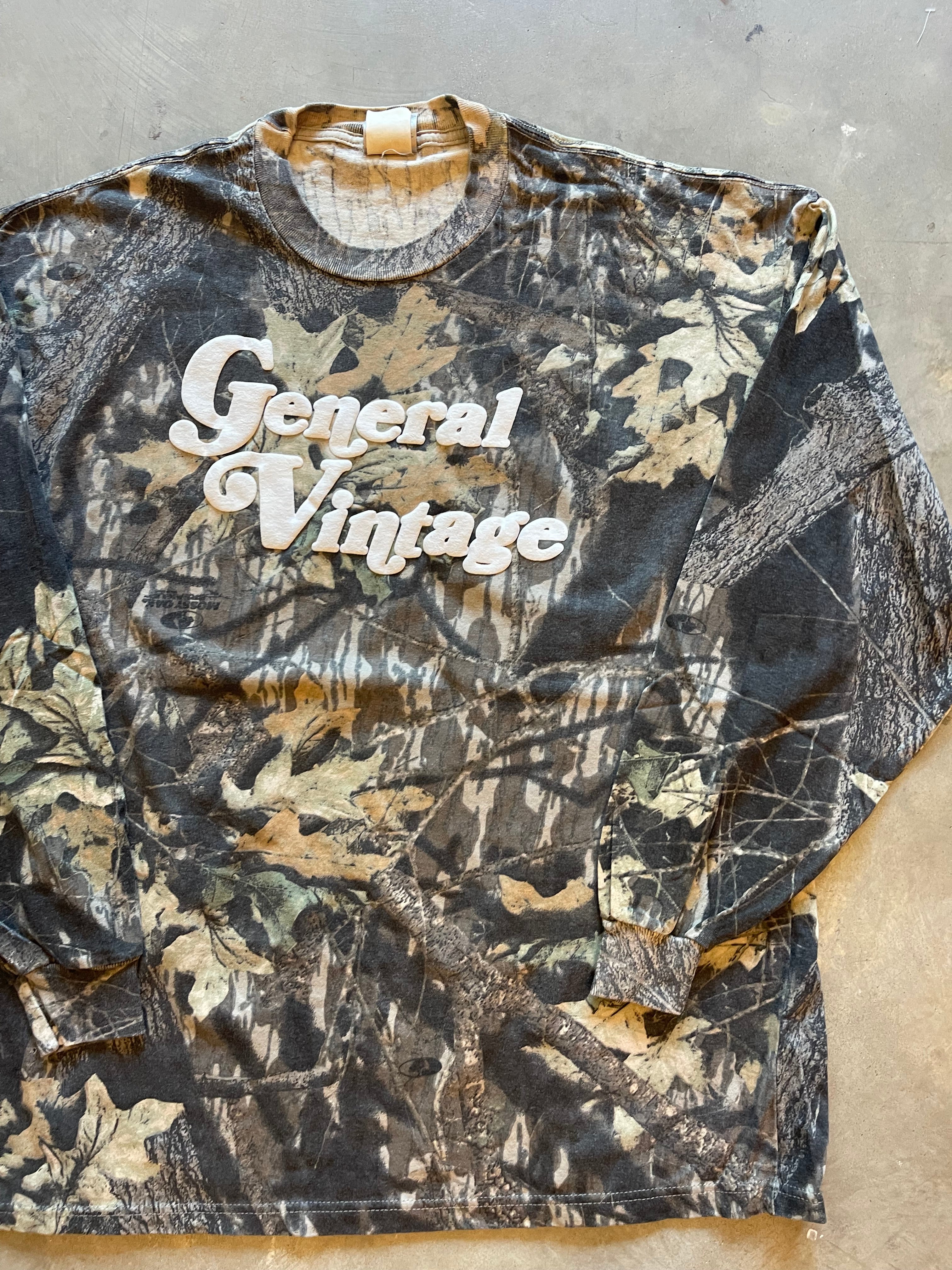 General Vintage Camo Puff Print Shirt (2XL)
