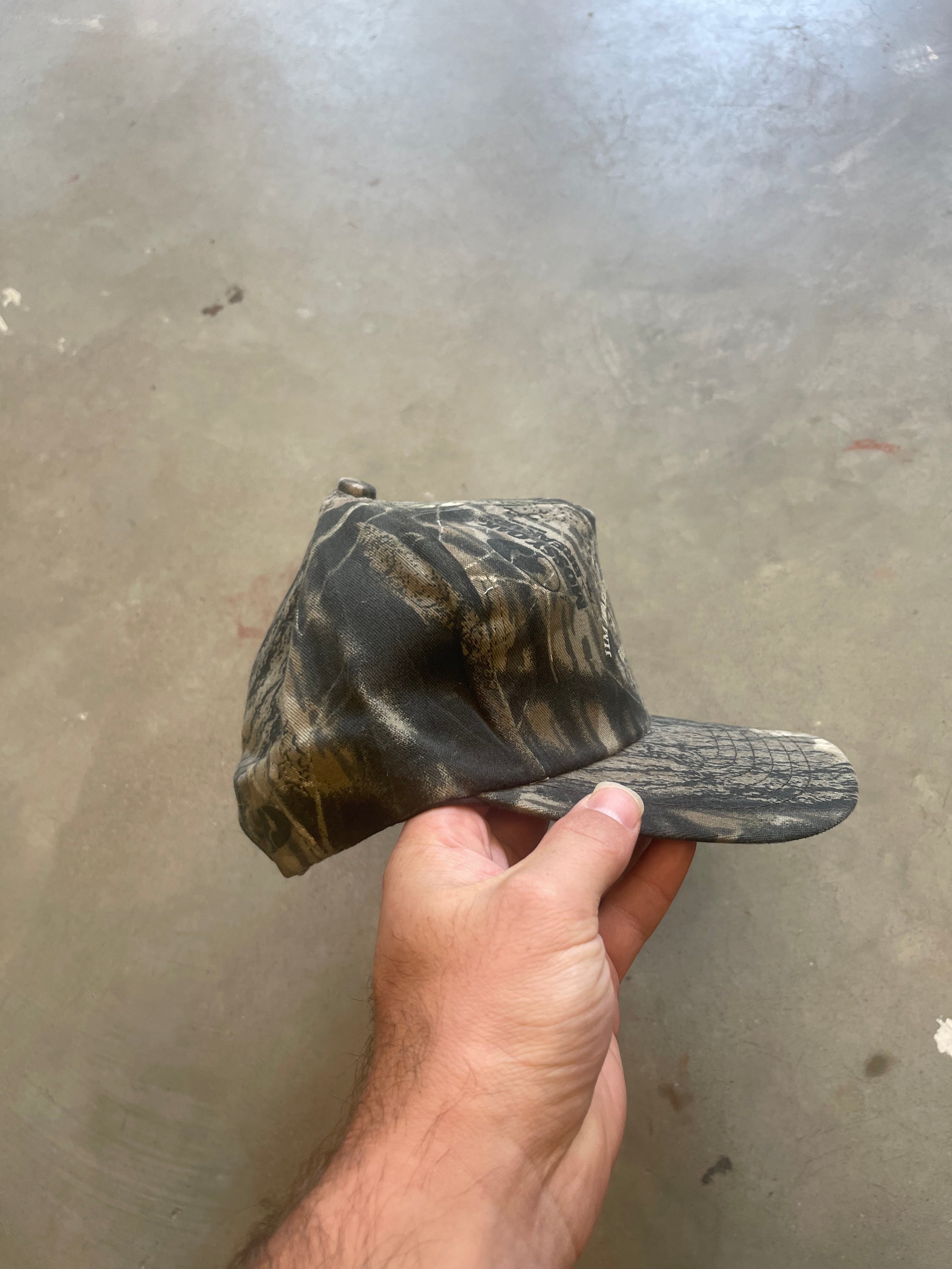 Vintage Mossy Oak Camo Jim Hakes Sporting Goods Hat