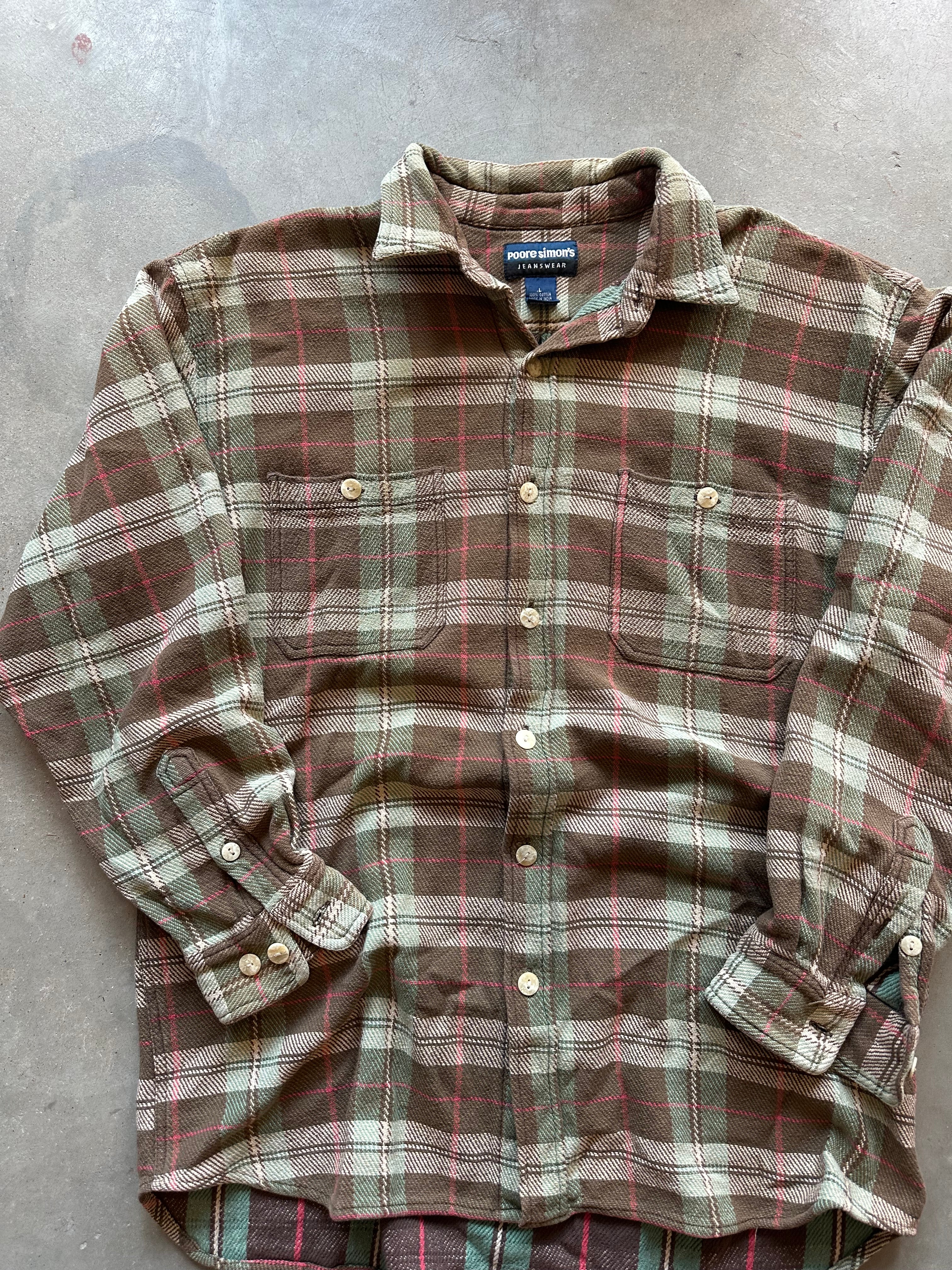 Vintage Poore Simon’s Flannel (L)