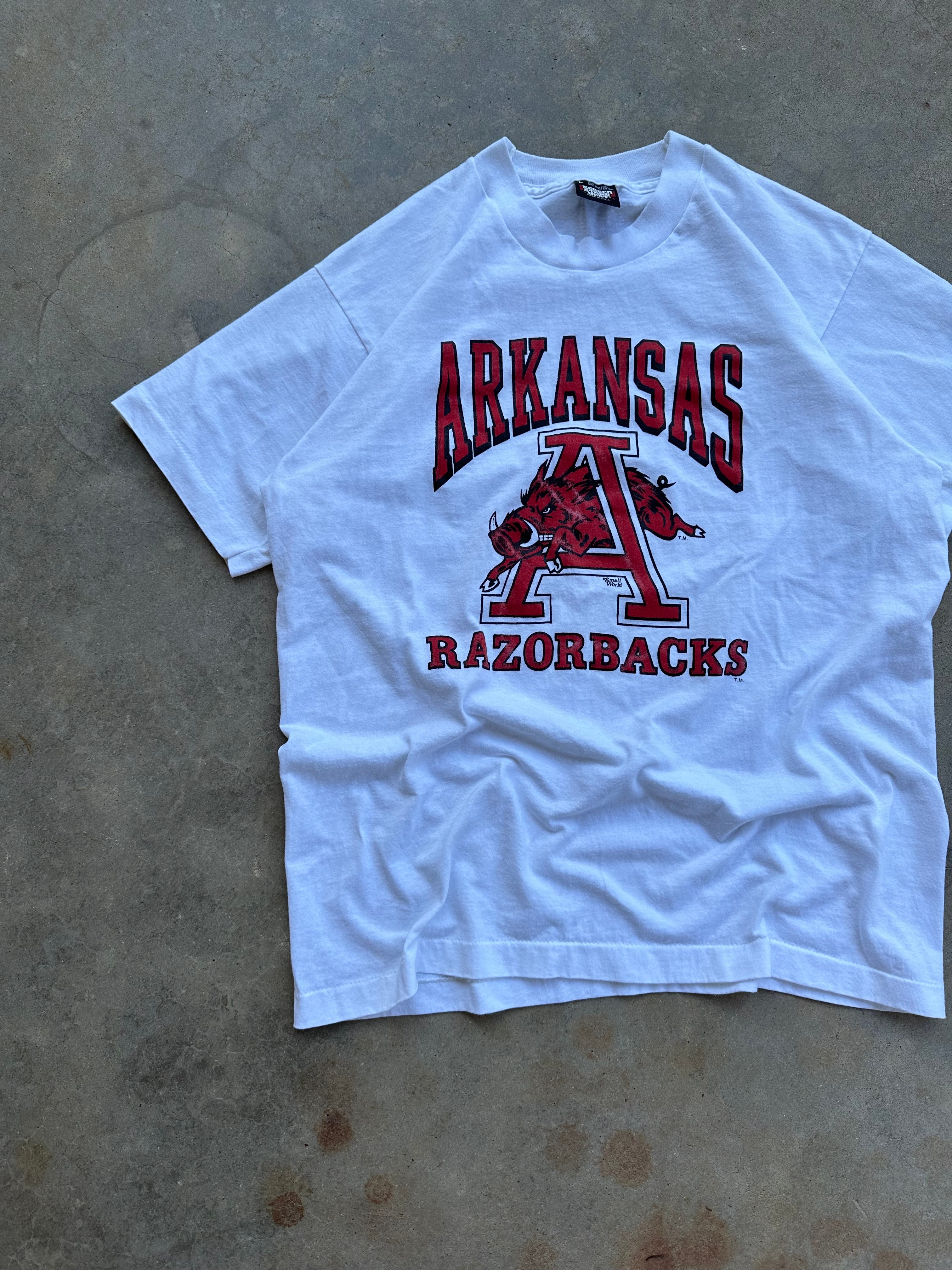 1990s Arkansas Razorbacks T-Shirt (M)