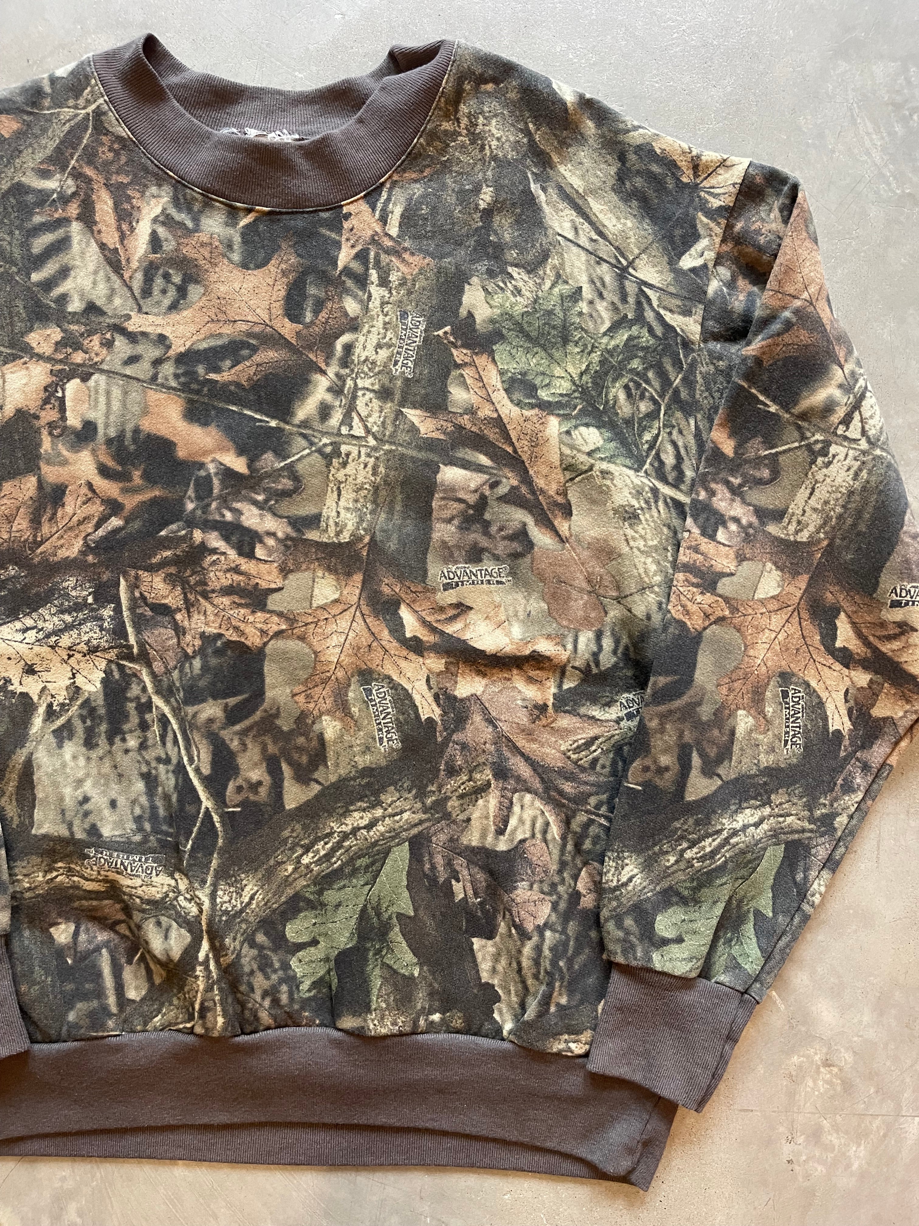 Vintage Realtree Camo Cotton Crewneck (M)