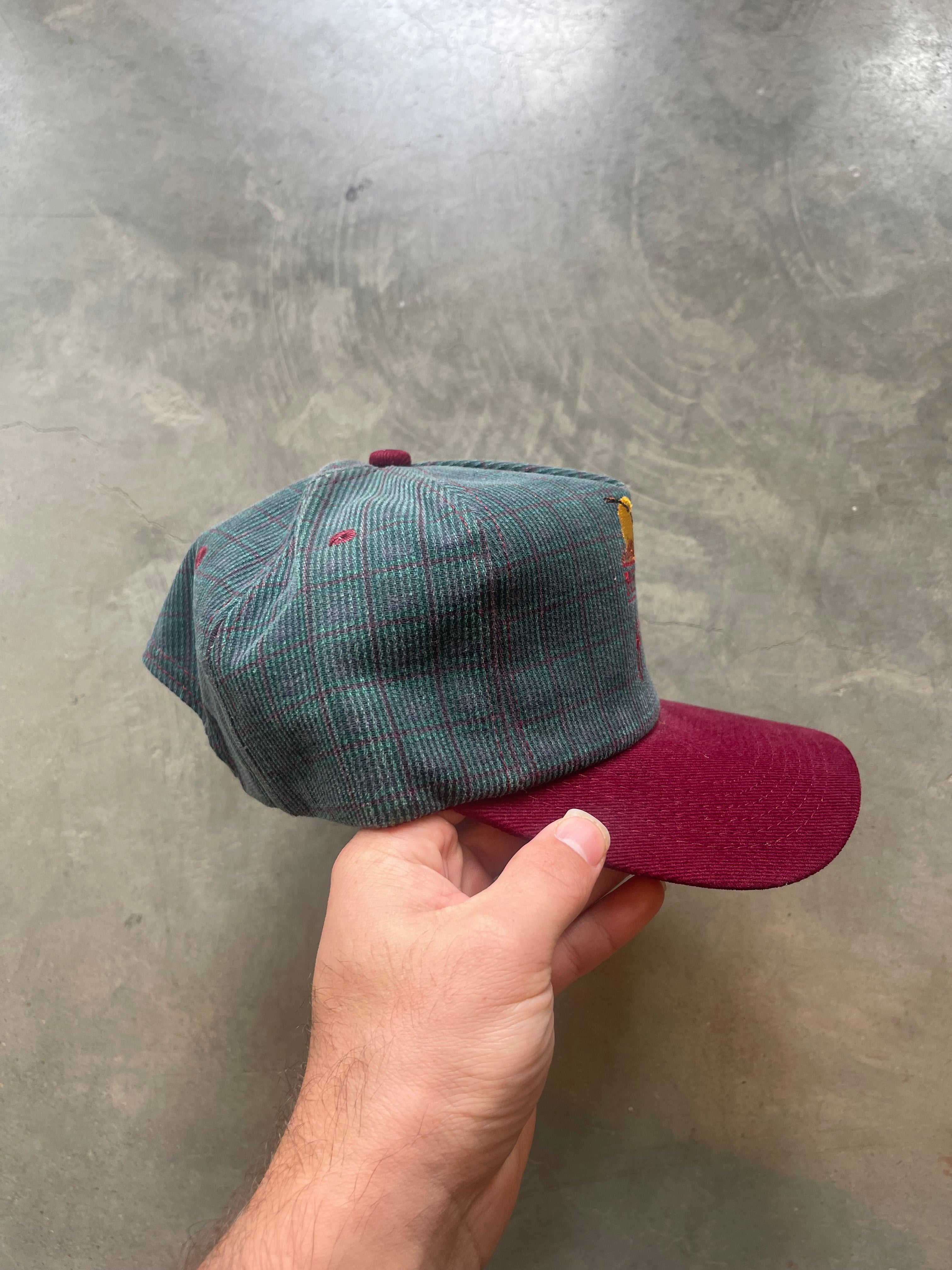Vintage Plaid Pheasants Forever Hat