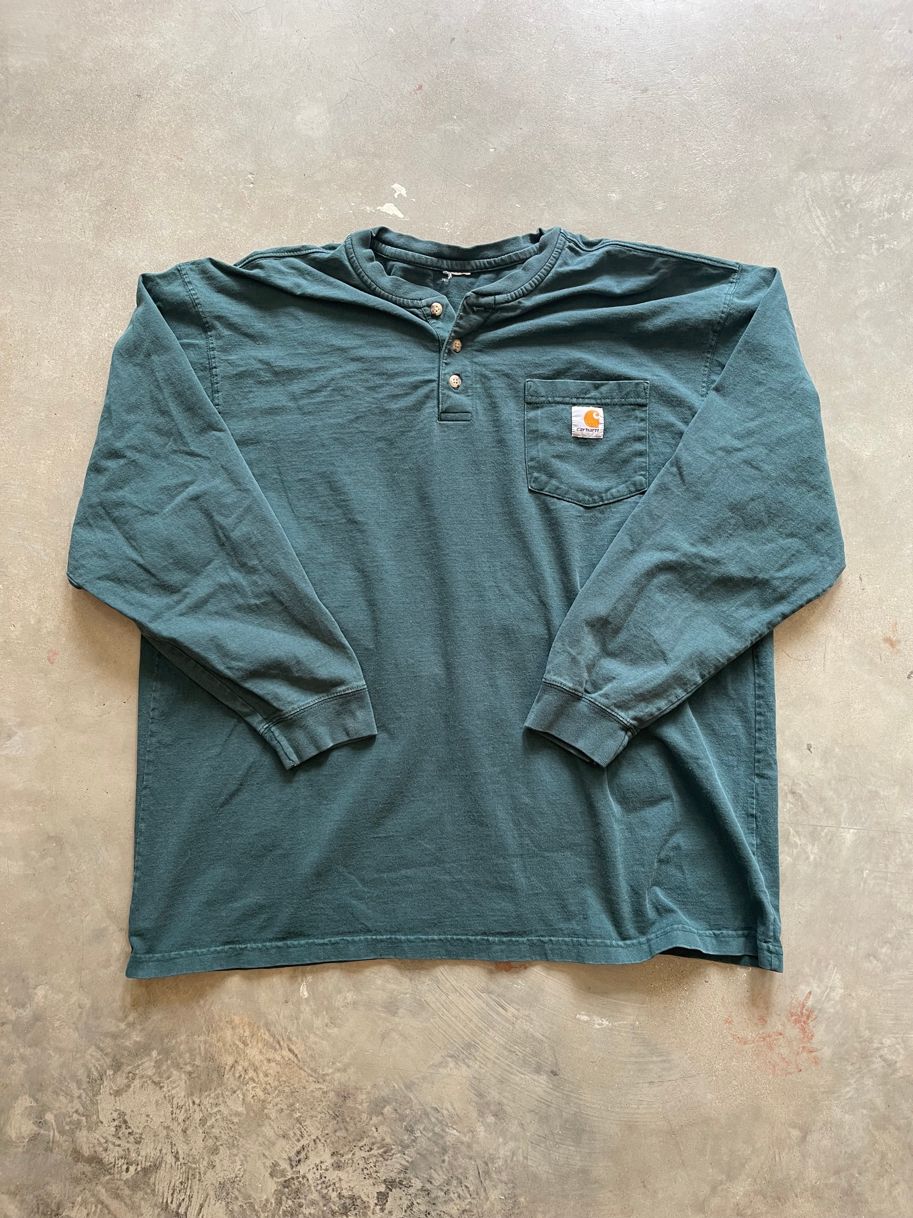 1990’s Carhartt Henley Shirt (XL)
