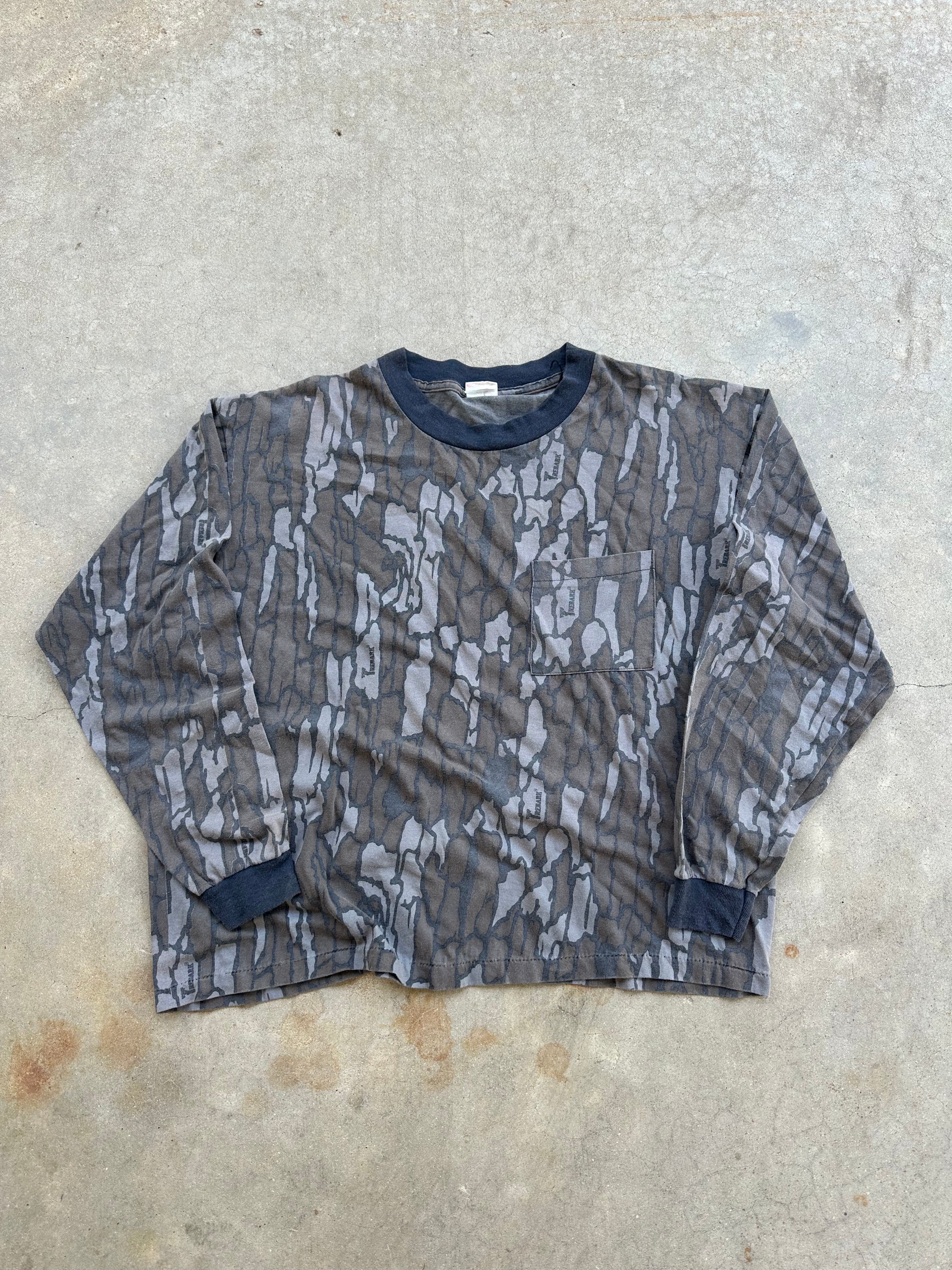 1990s Trebark Boxy Longsleeve T-Shirt (XL)