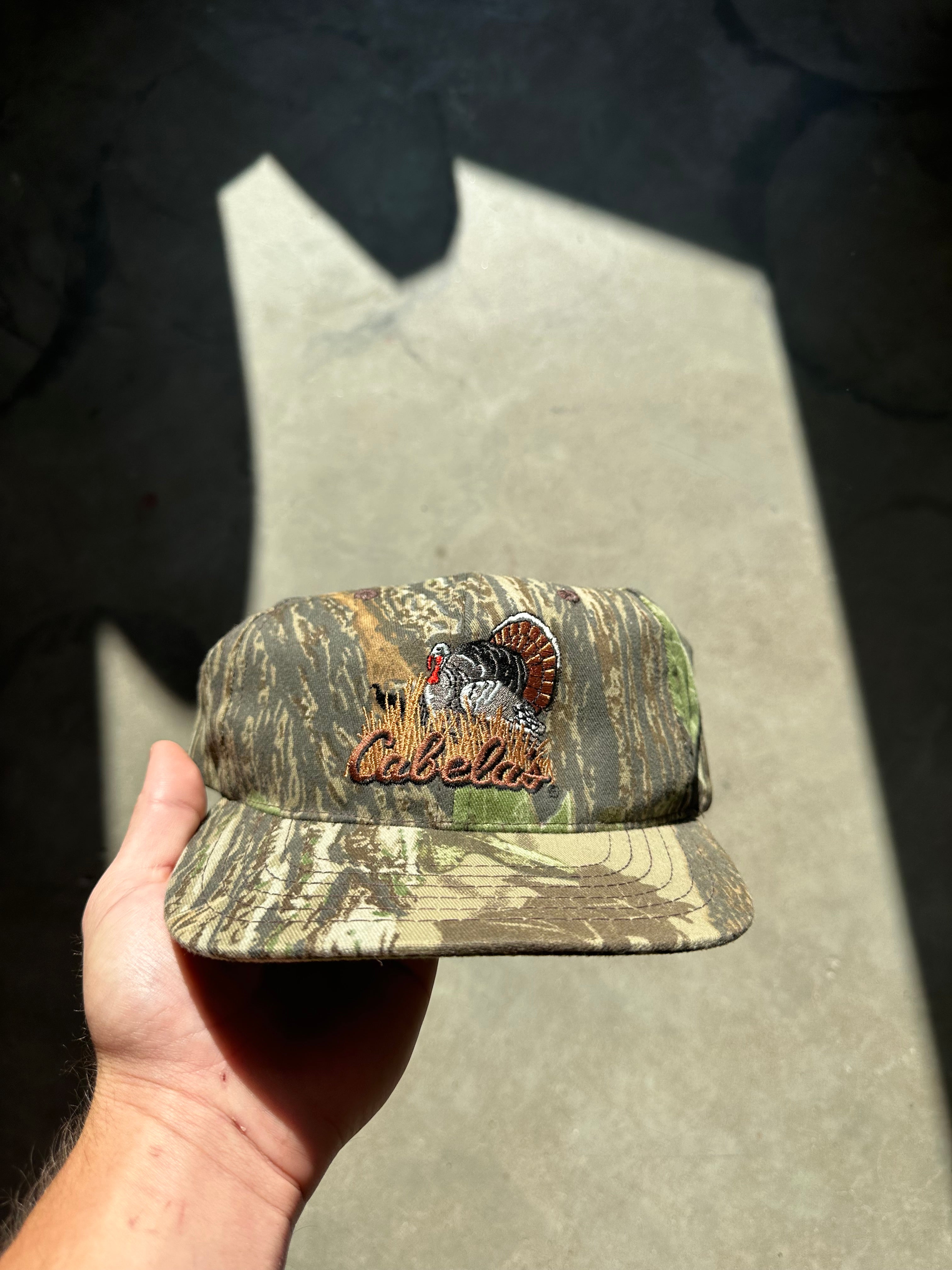 Vintage Relatree Camo Cabela’s Turkey Hat