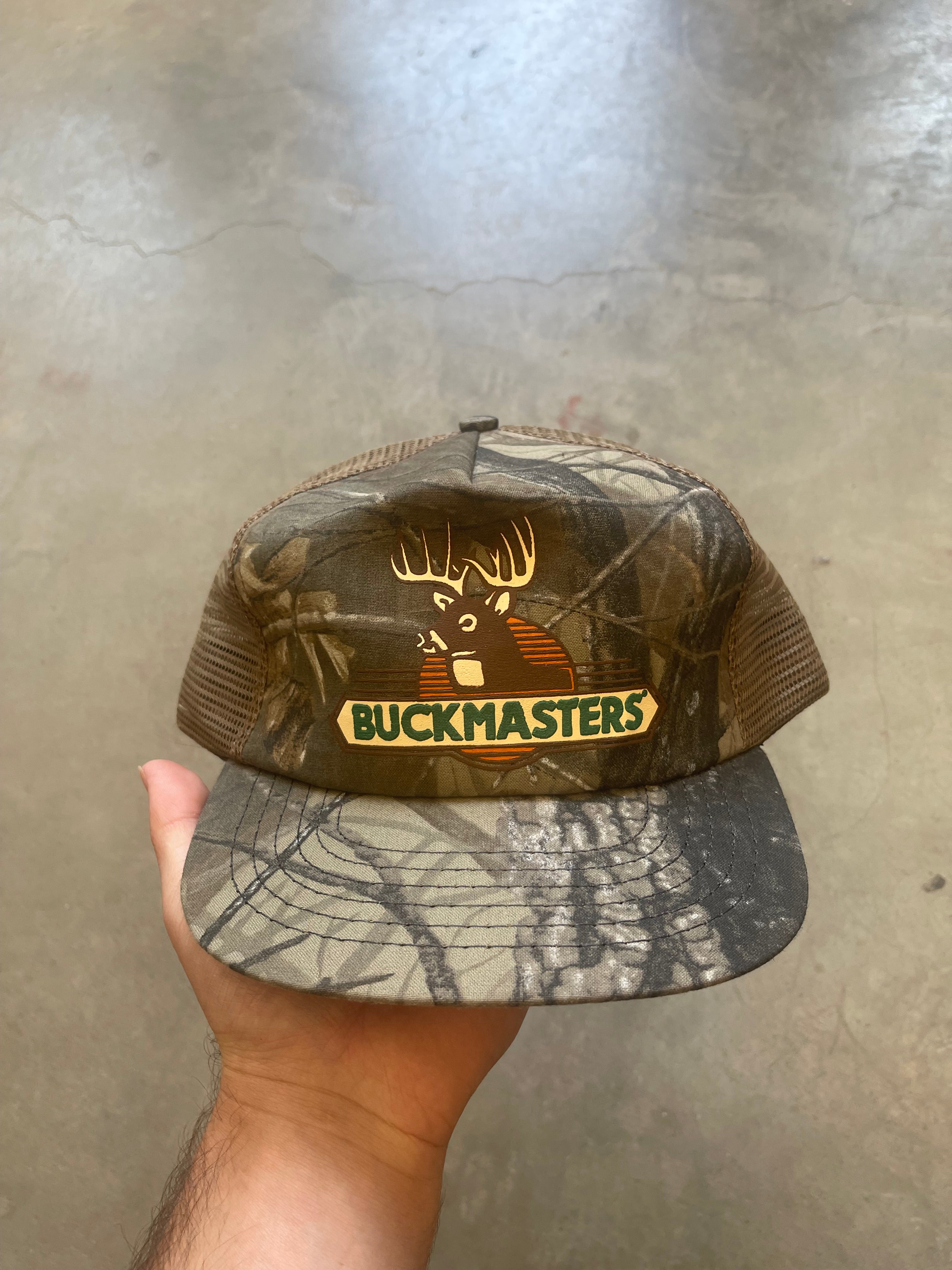 Vintage Buck Masters Camo Hat