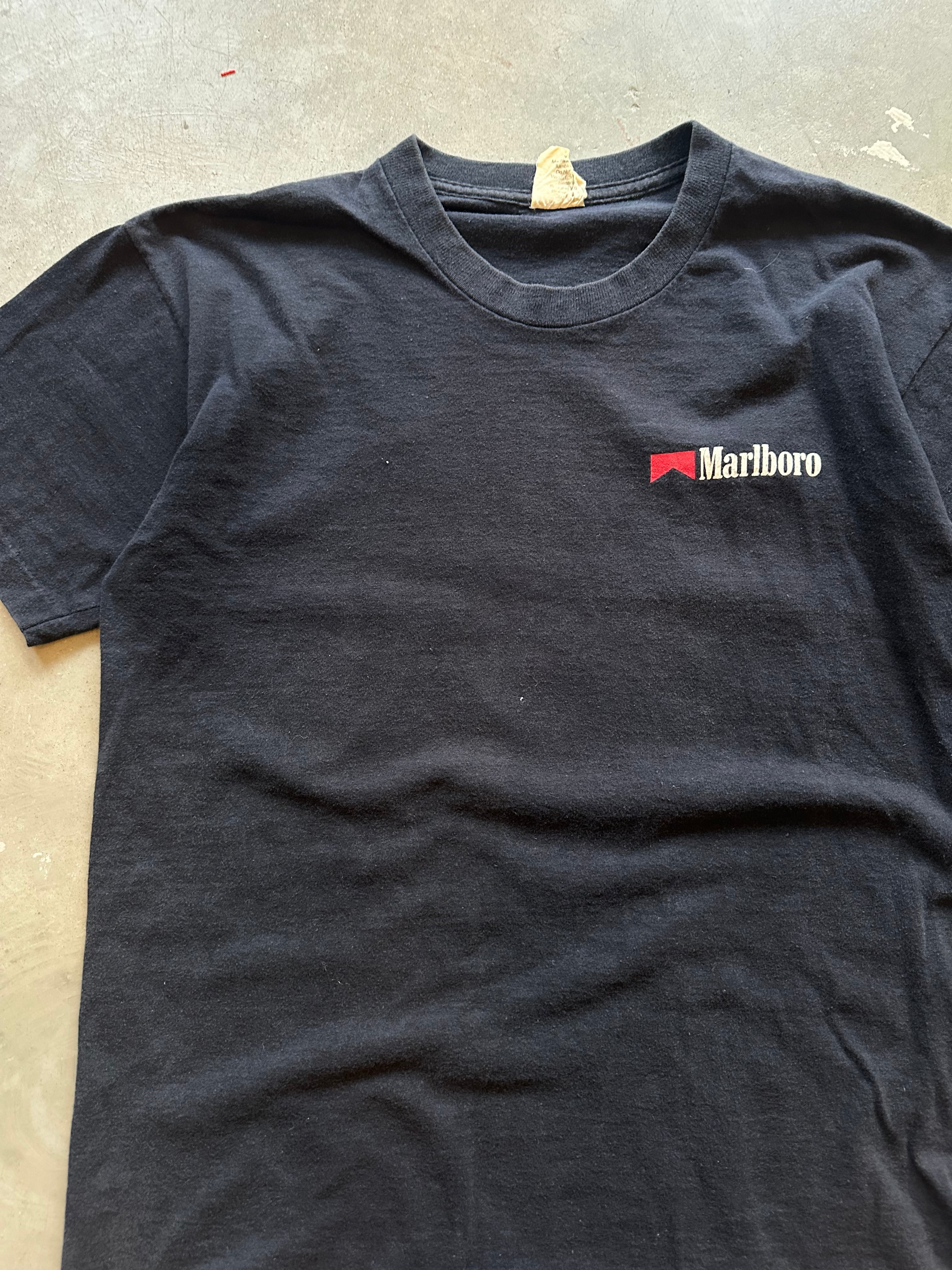 1990s Marlboro Wild West Cowboy T-Shirt (M)