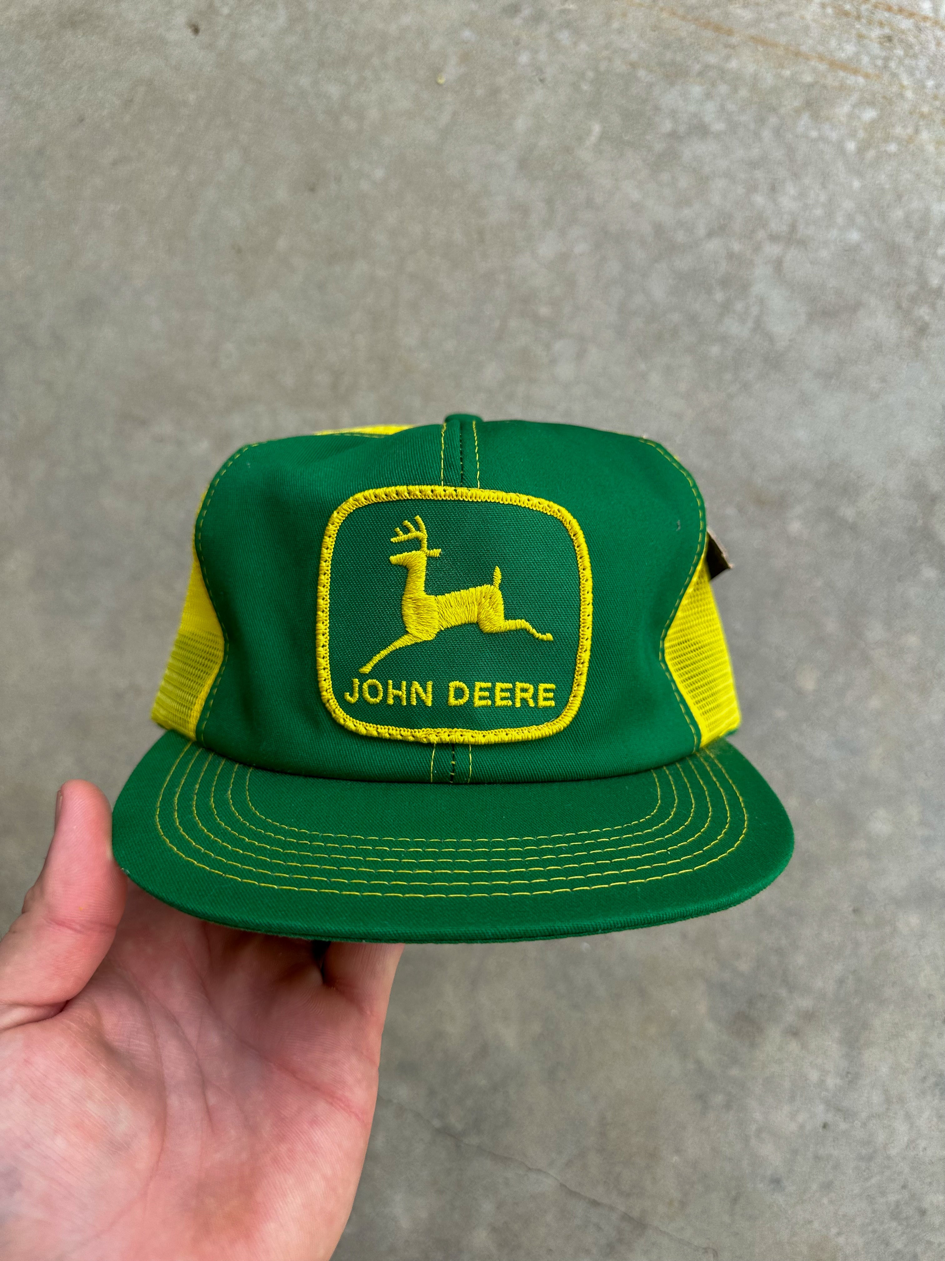 1980s John Deere Mesh Trucker Hat