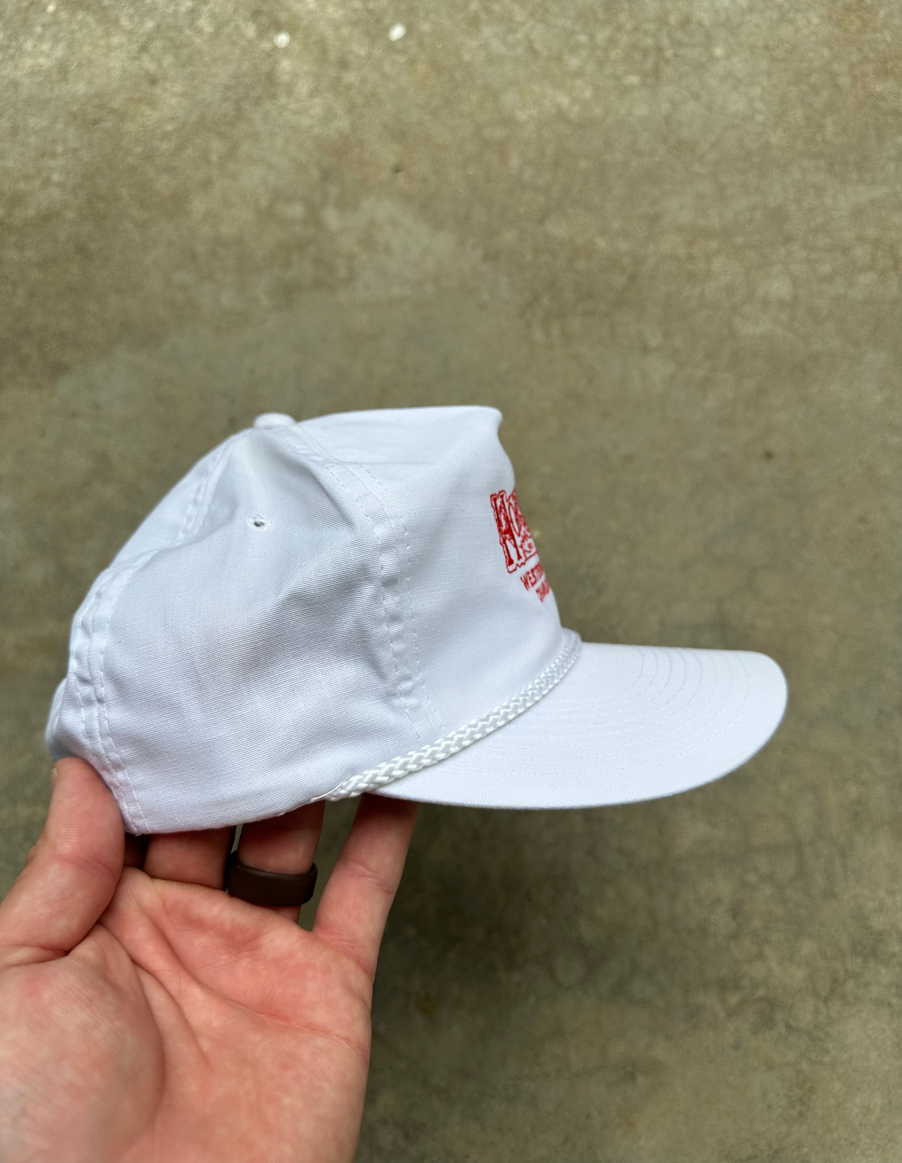 1980s Horseplay Western Store Rope Hat