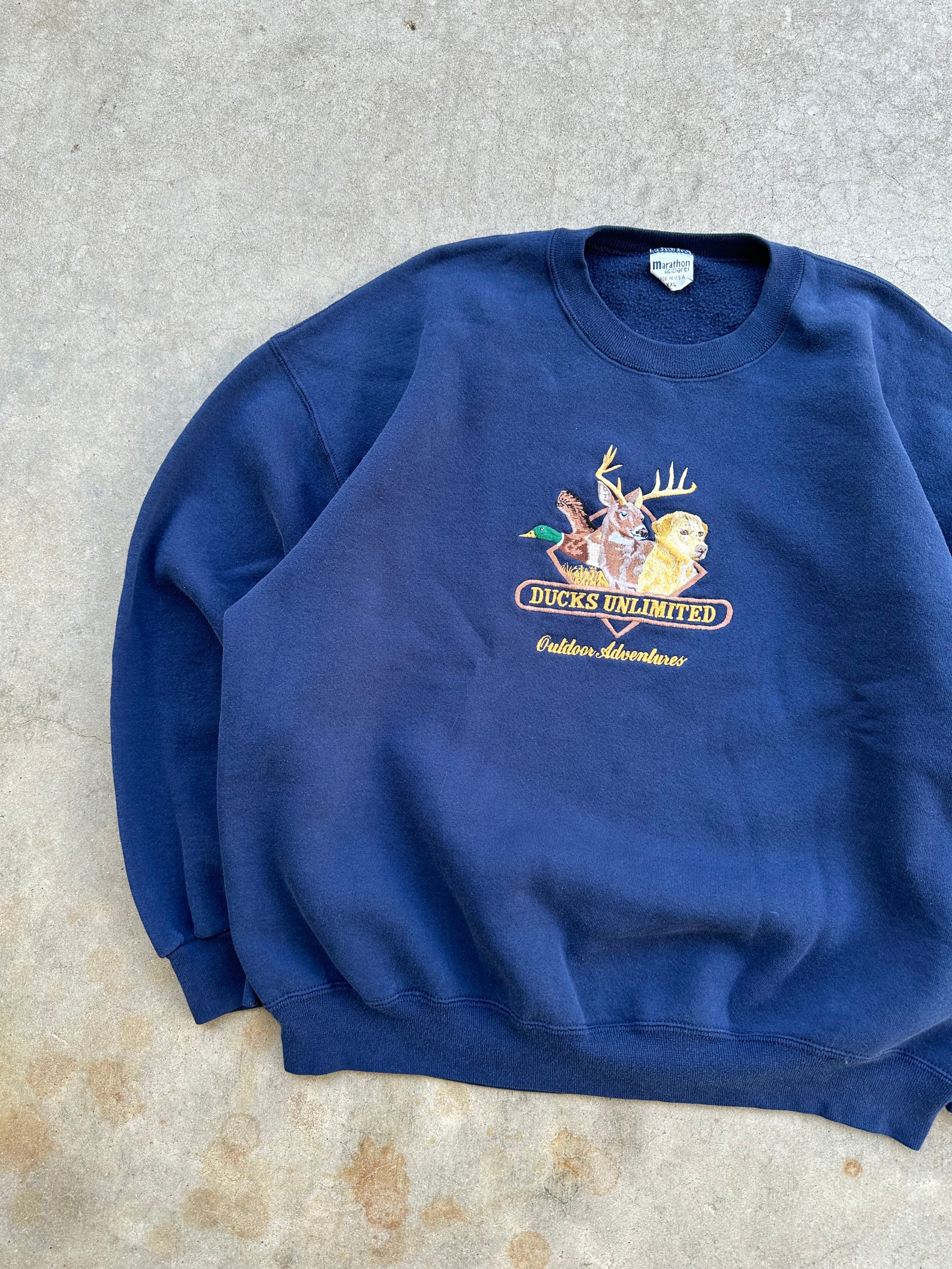 Vintage Ducks Unlimited Crewneck (XL/XXL)