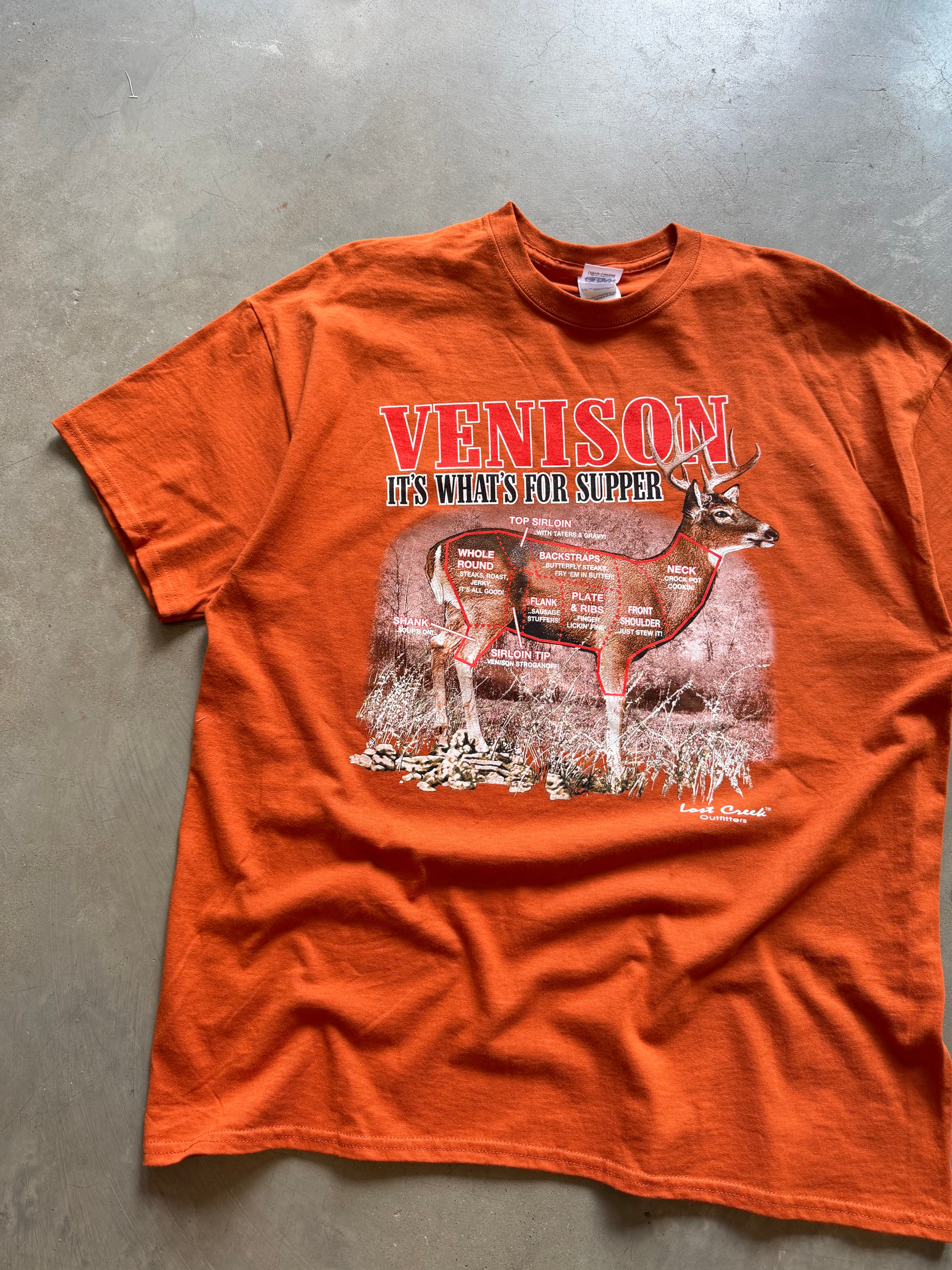 2000’s Venison It’s What’s for Supper T-Shirt (XL)