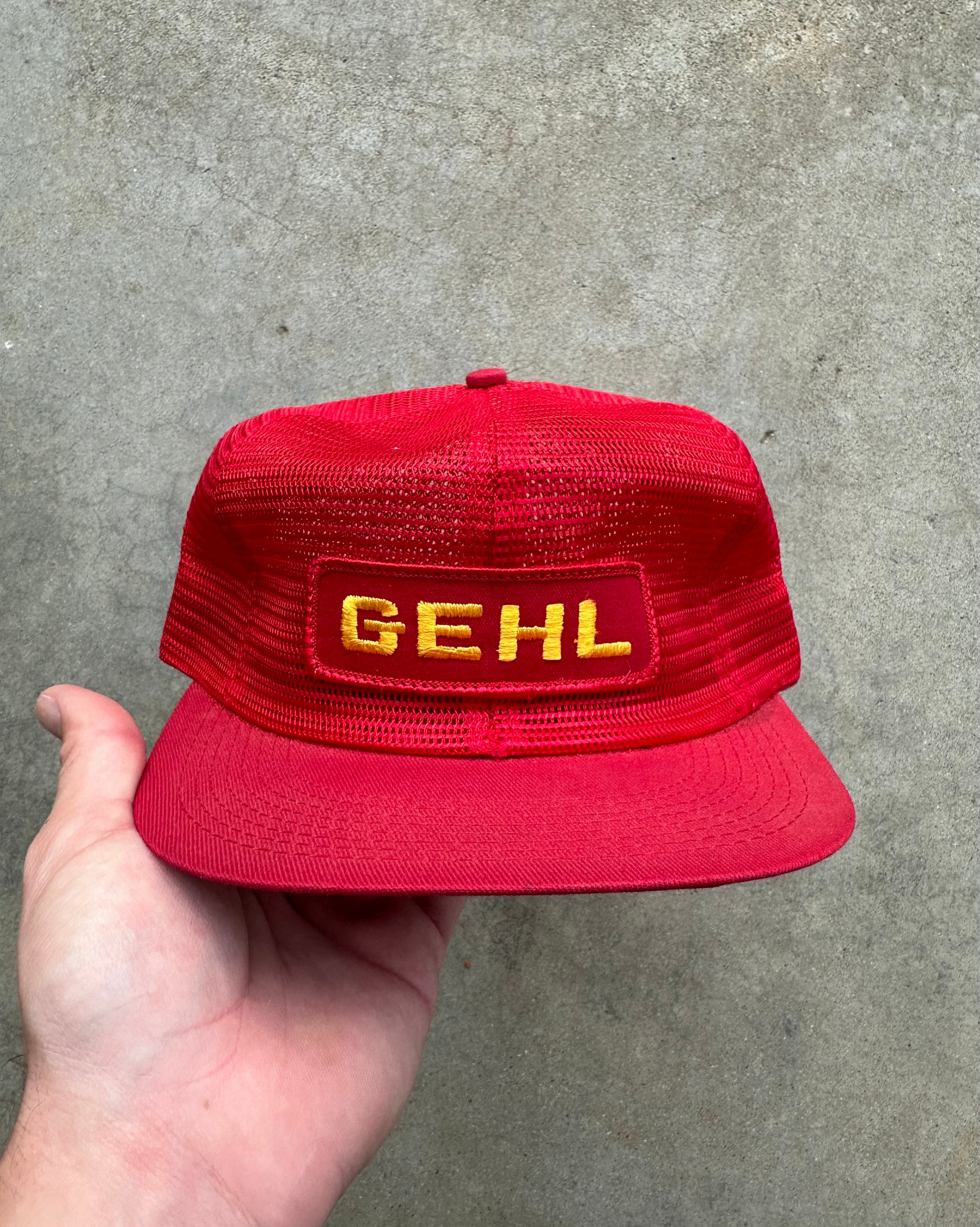 1980s Gehl All Mesh Trucker Hat