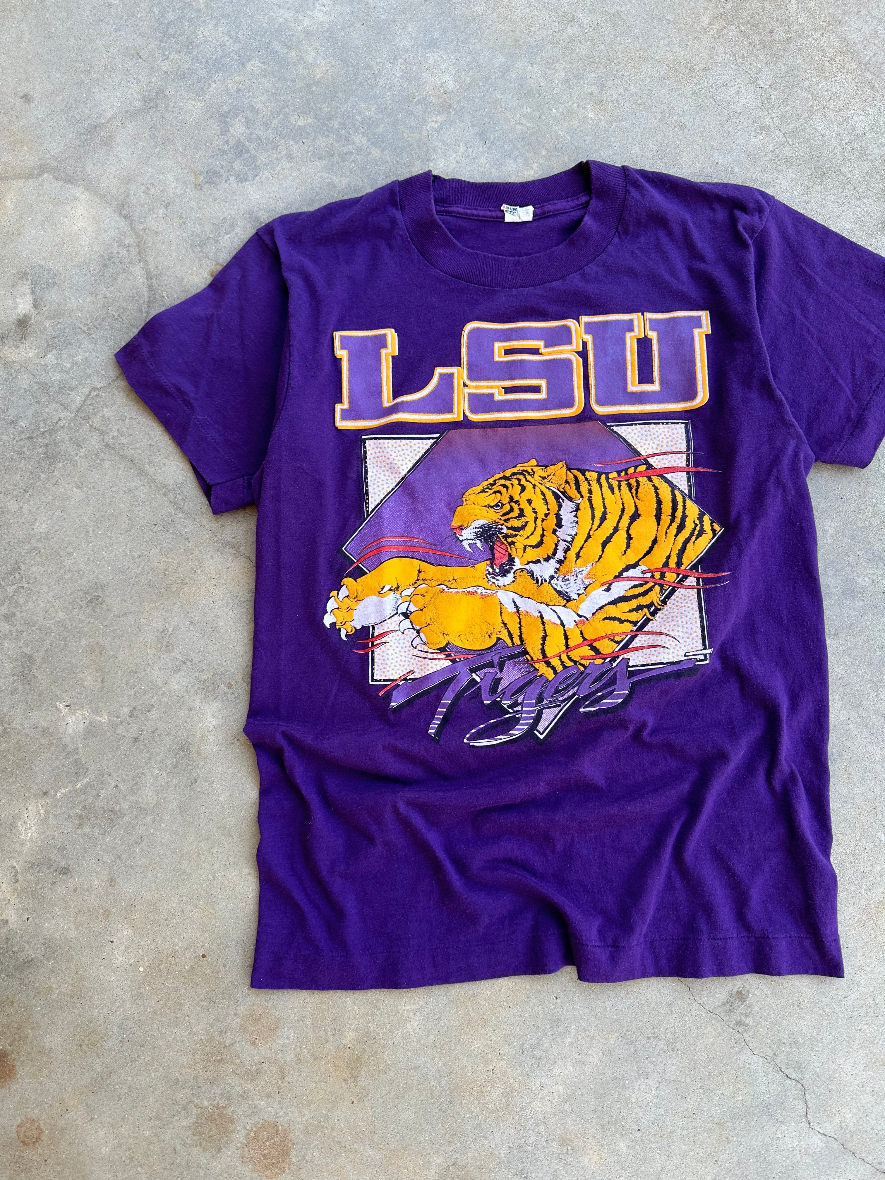 1980s LSU Tigers T-Shirt (S)