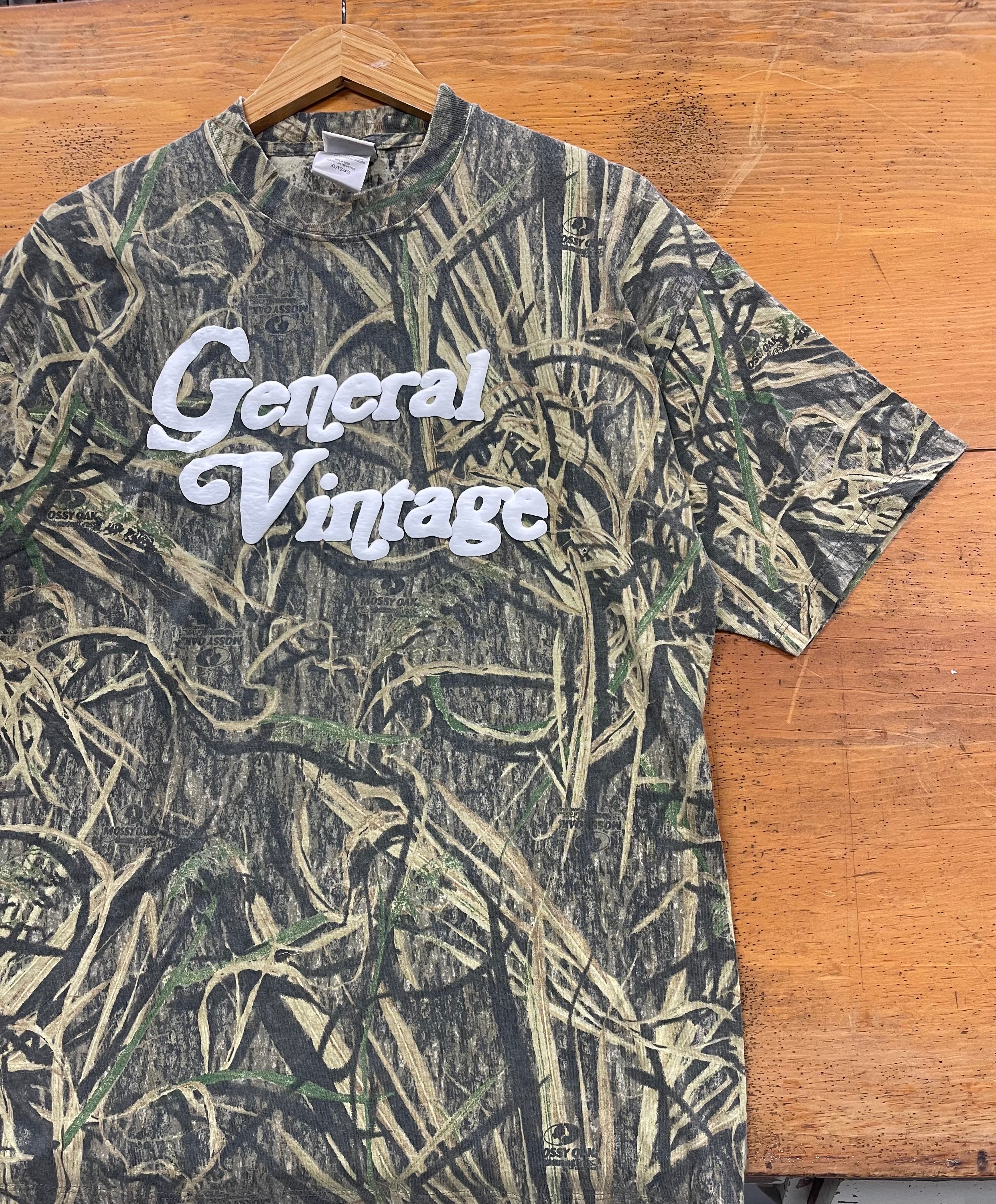 General Vintage Camo Puff Print T-Shirt (L)