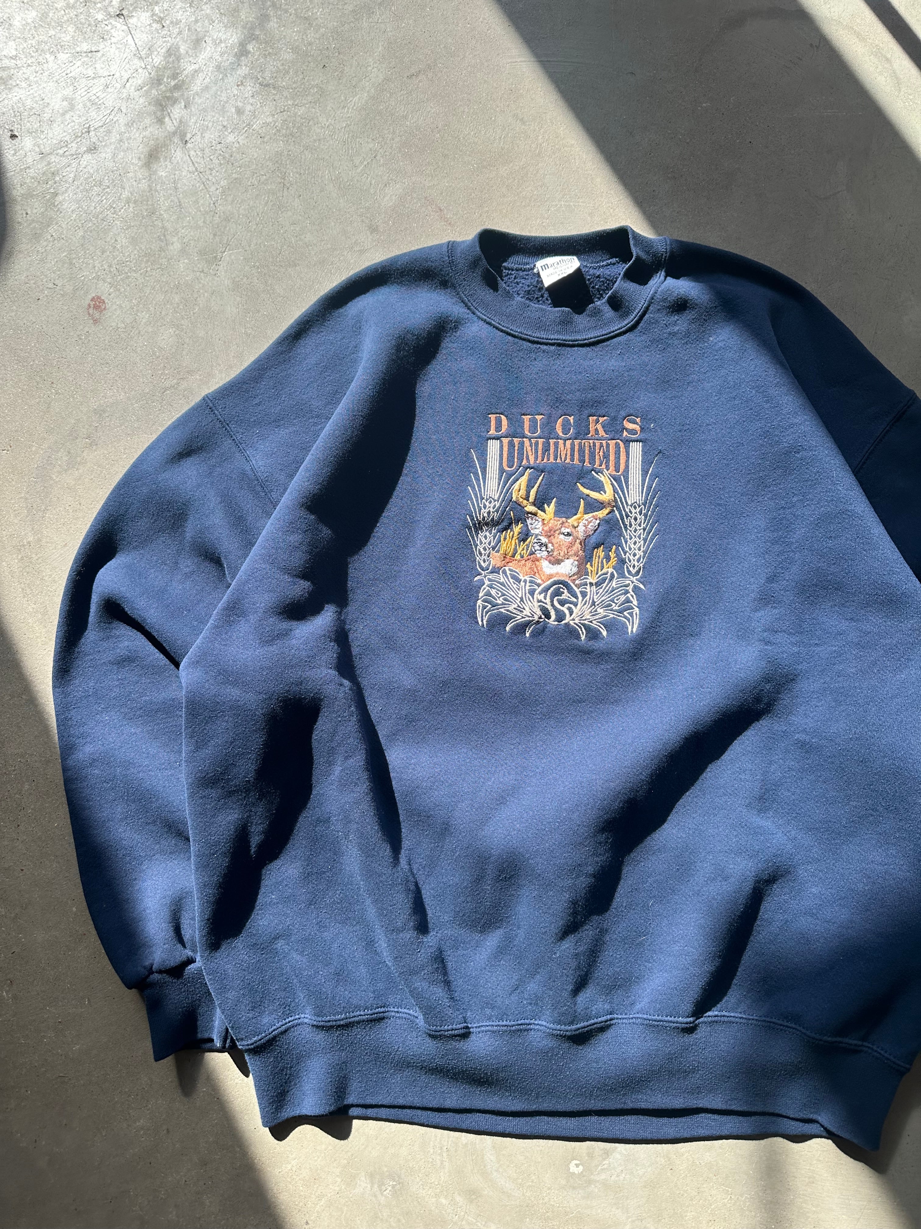 Vintage Ducks Unlimited Crewneck (2XL)