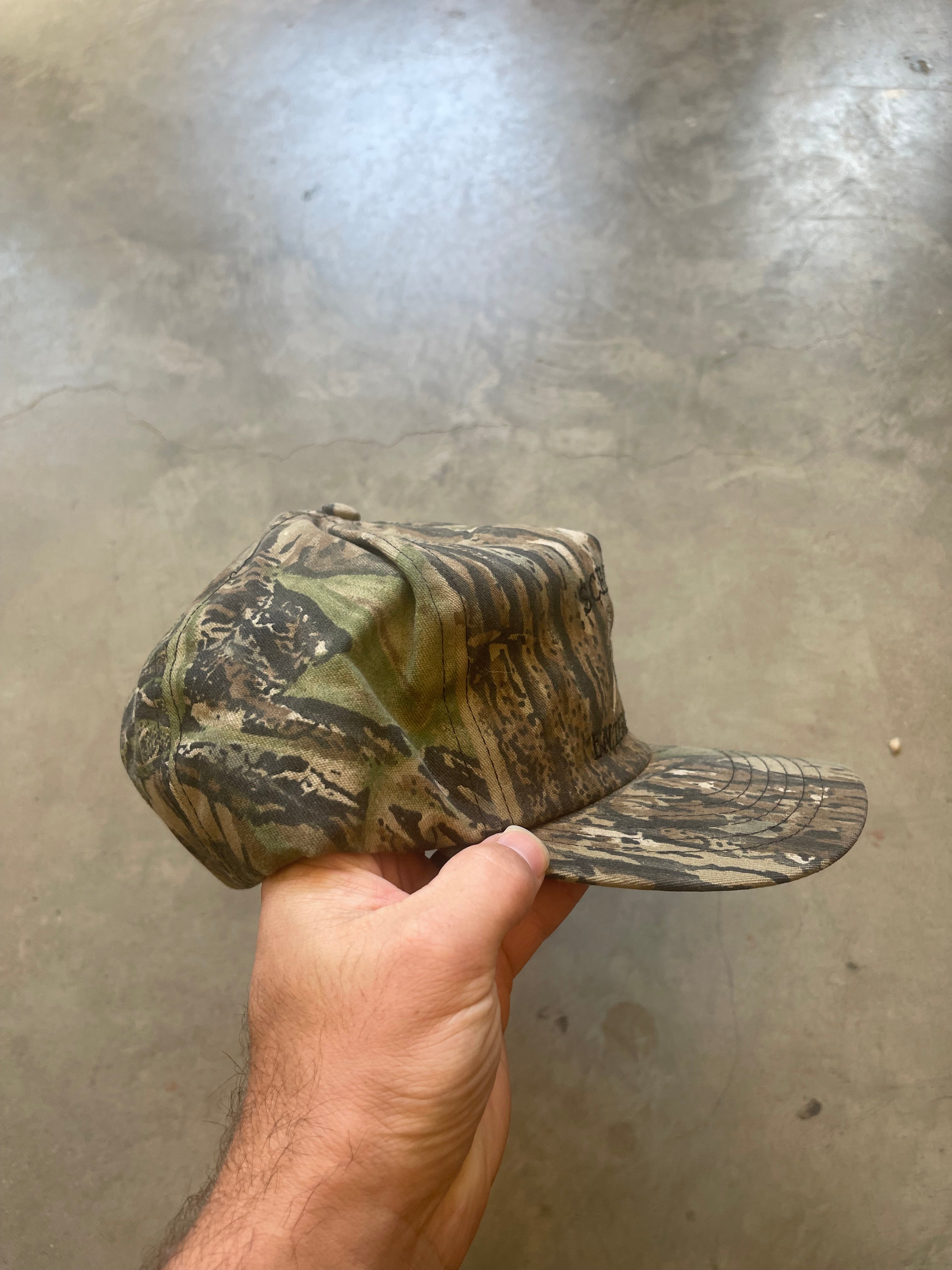 Vintage Realtree Camo Schmeer Enterprises Hat