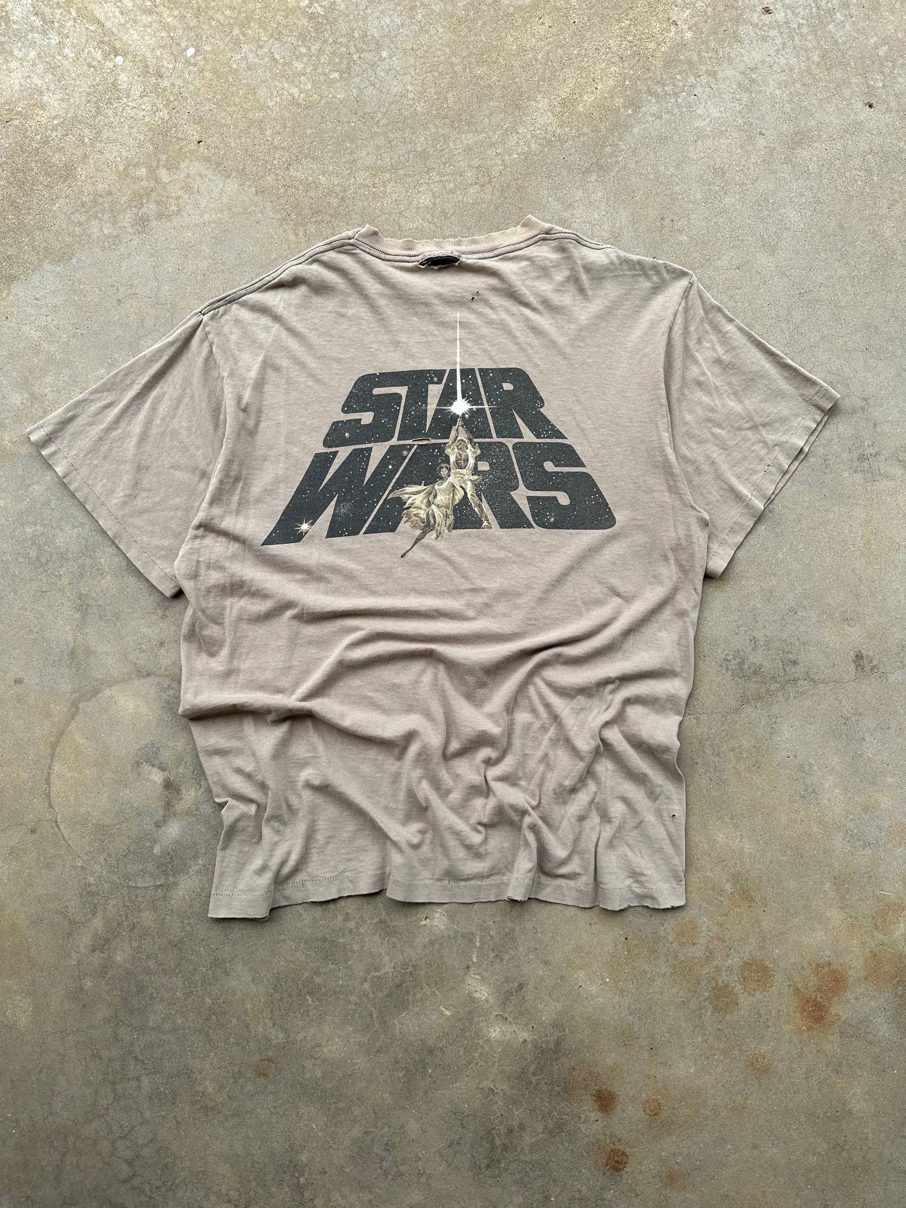 1990s Thrashed Star Wars Rebel Wear T-Shirt (XL)