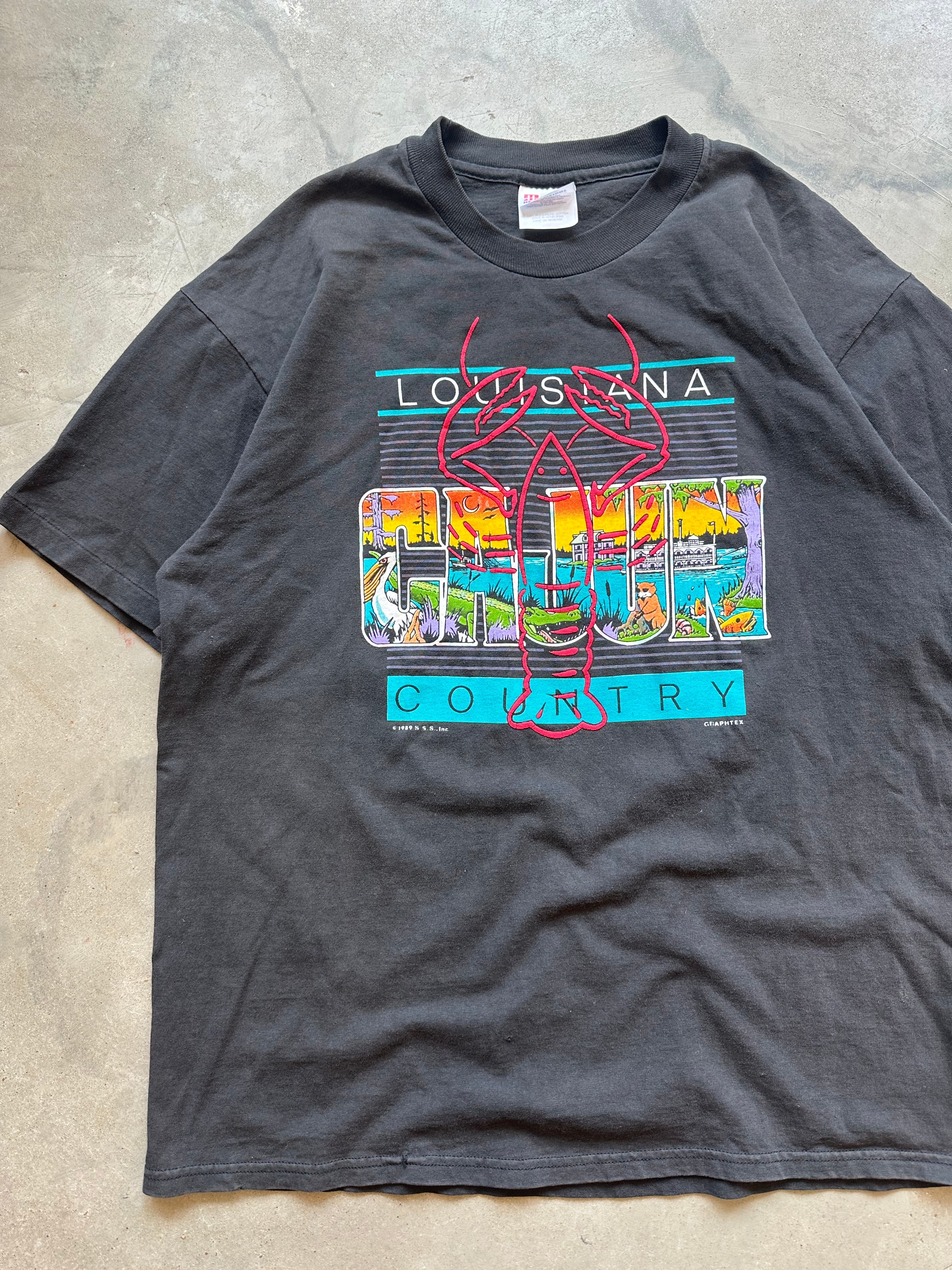 1989 Louisiana Cajun Country T-Shirt (L)
