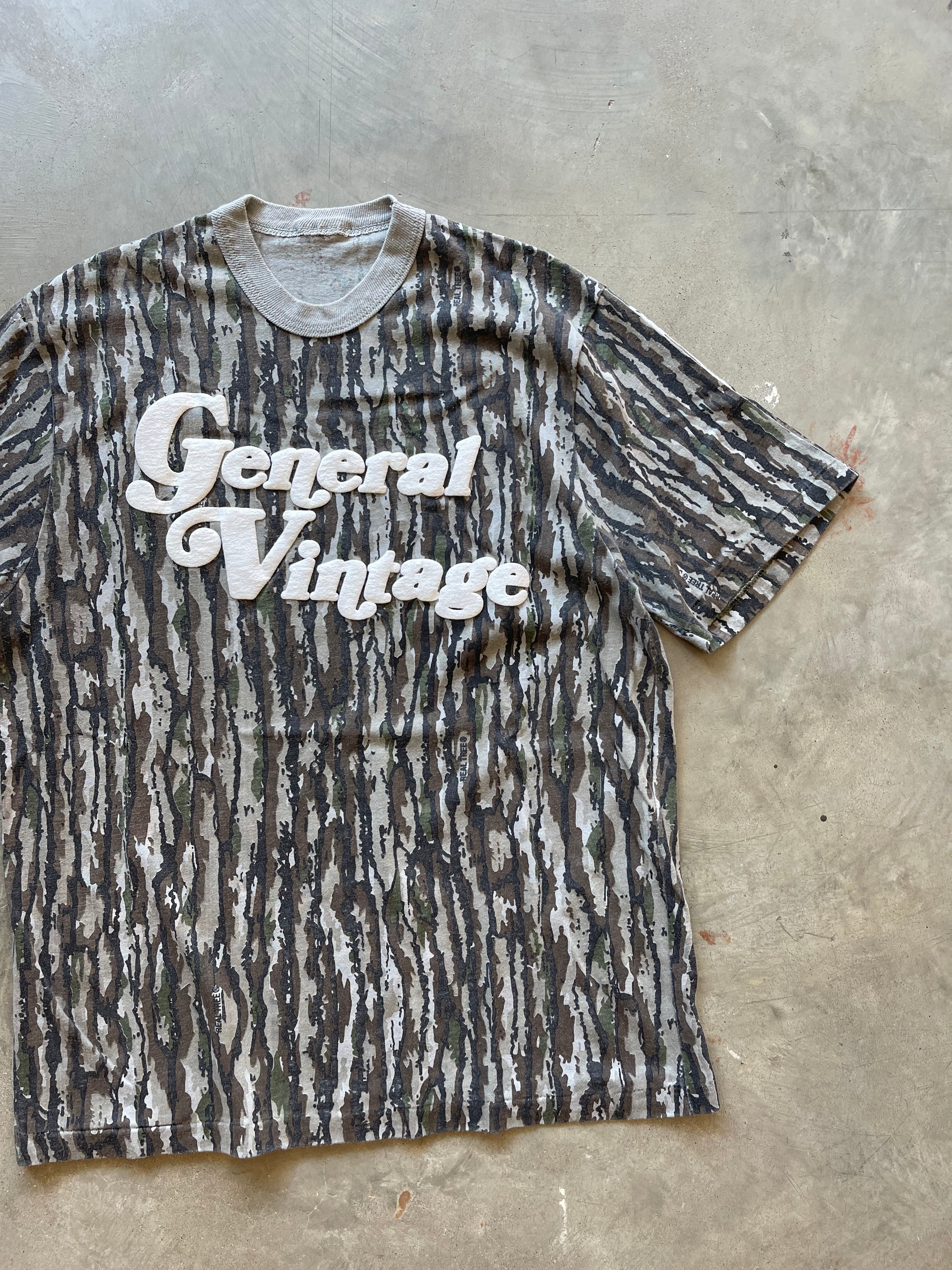 General Vintage Camo Puff Print Shirt (S)