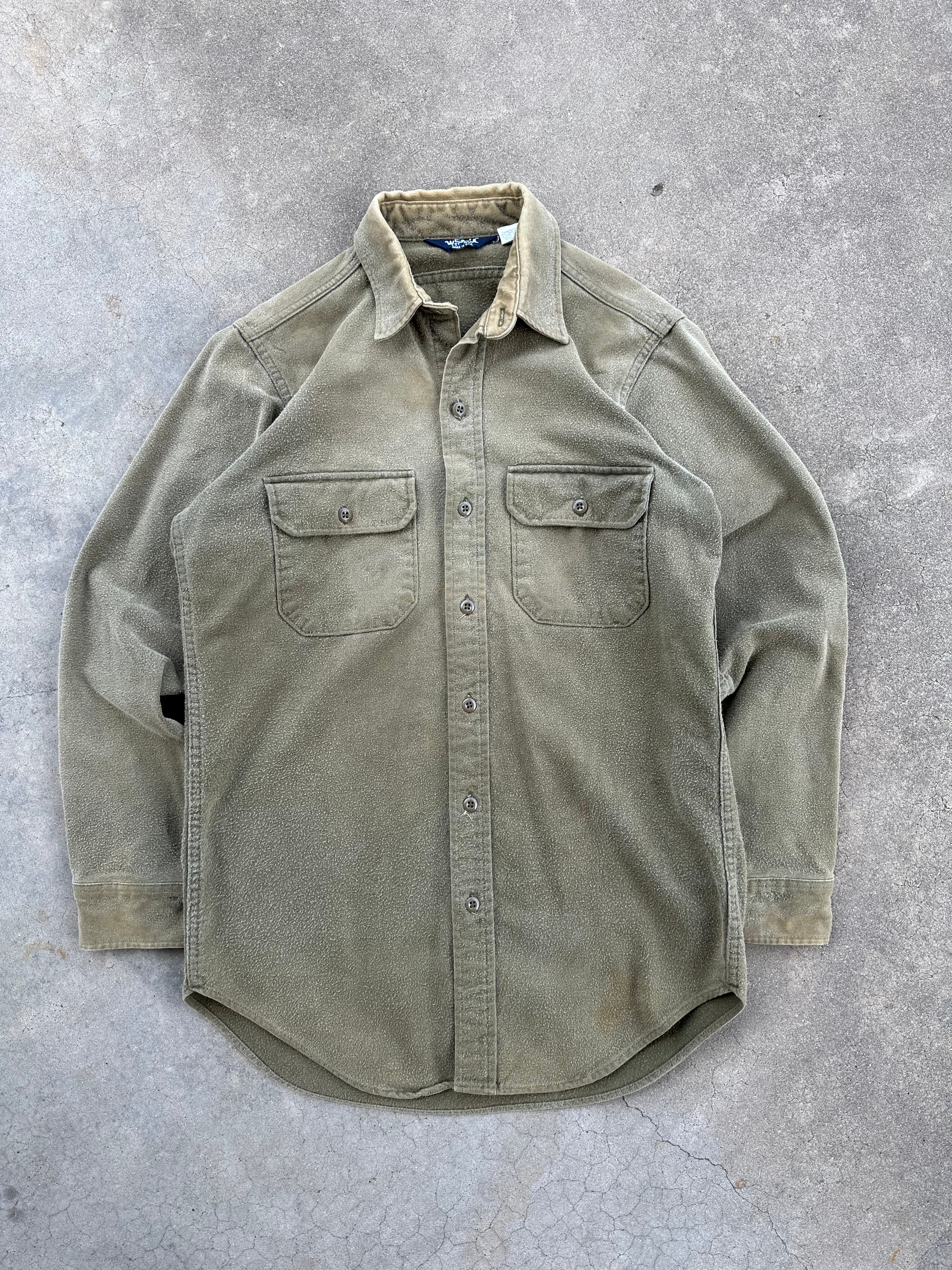1990s Woolrich Chamois Button Up (M)