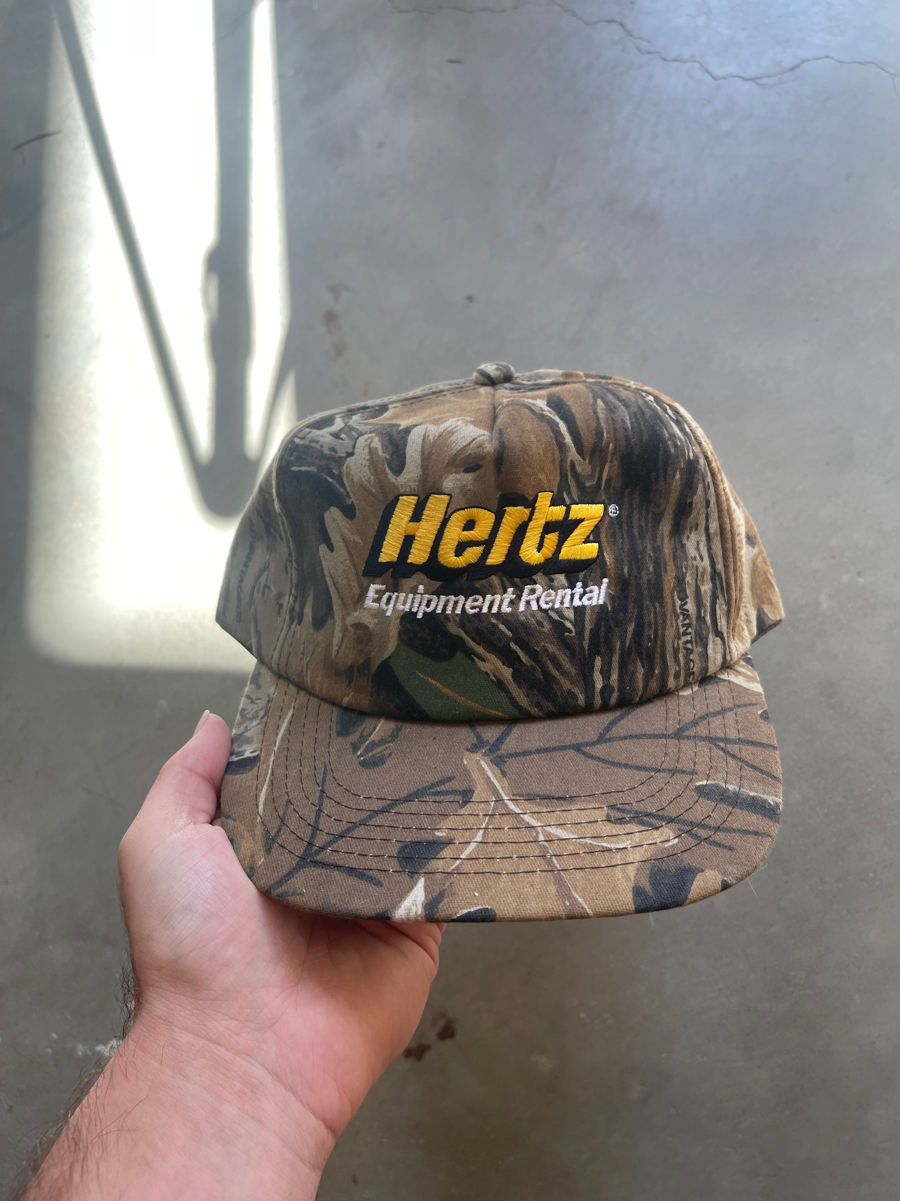 Vintage Realtree Camo Hertz Hat