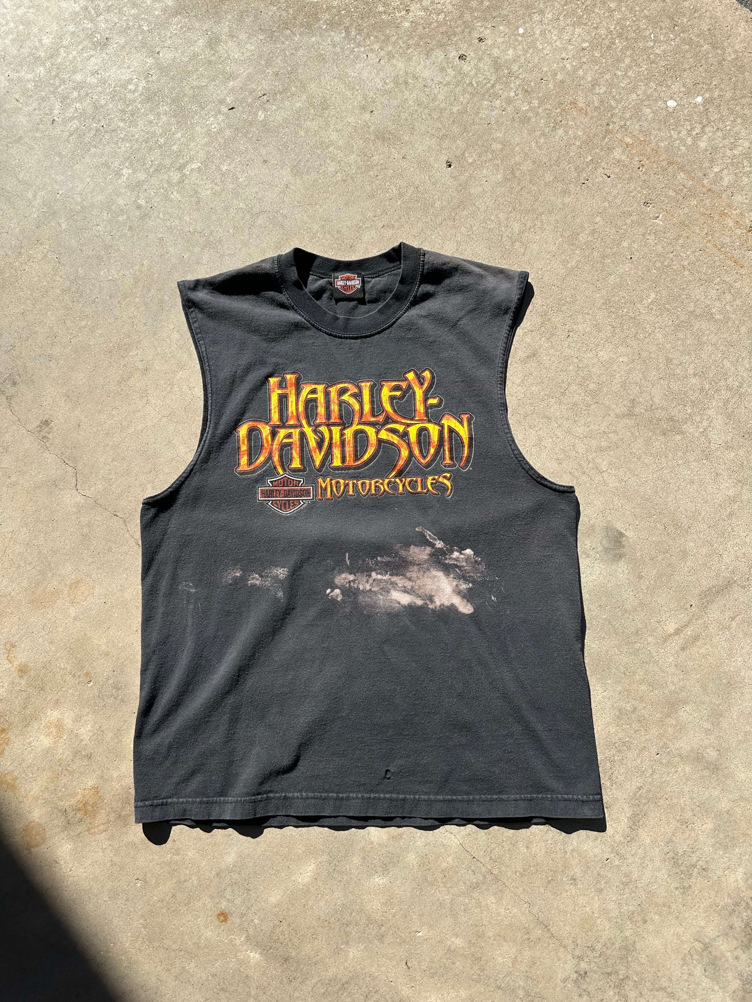 Faded Harley Davidson Motorcycles T-Shirt (M)