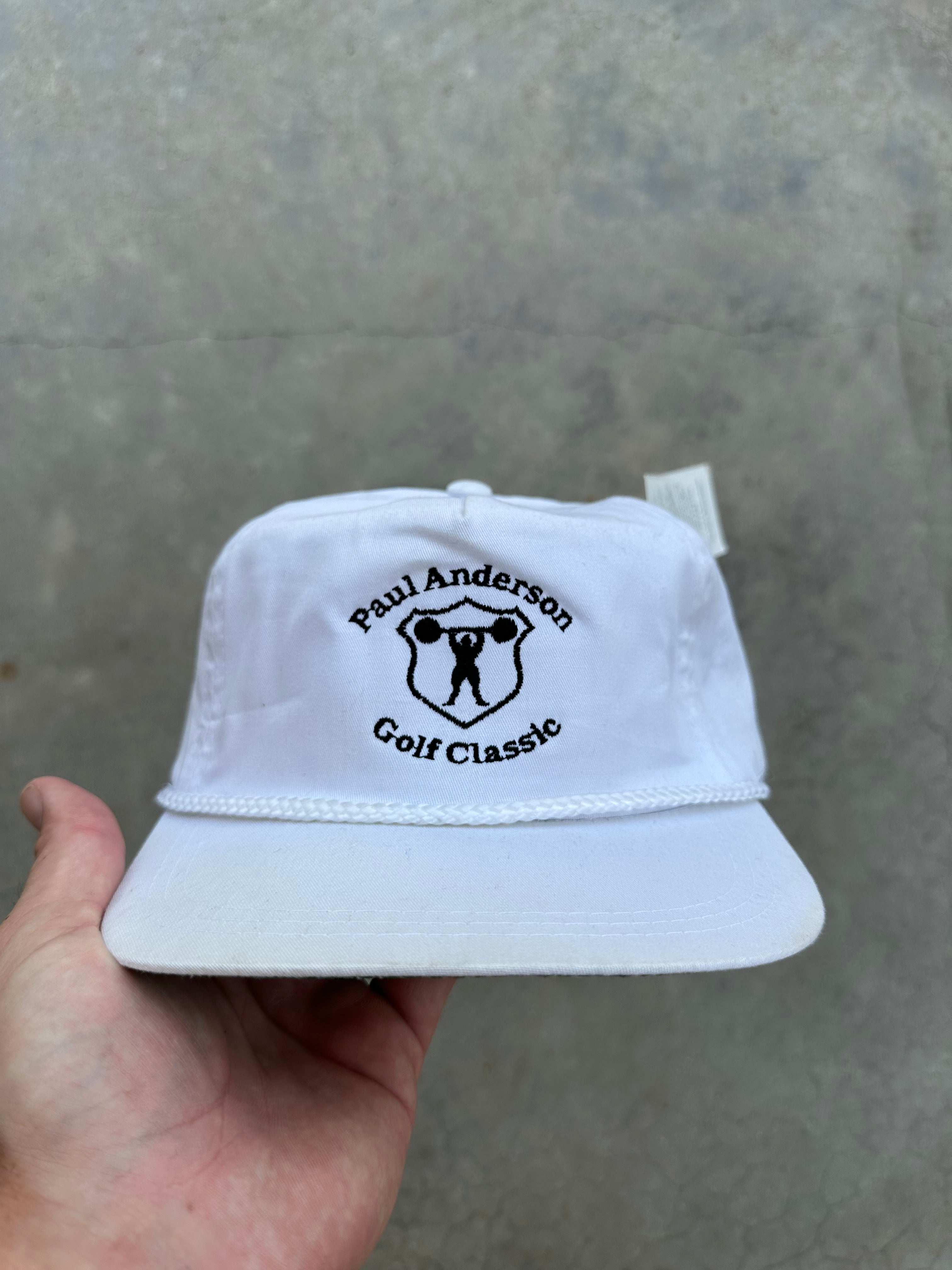 Vintage Paul Anderson Golf Hat