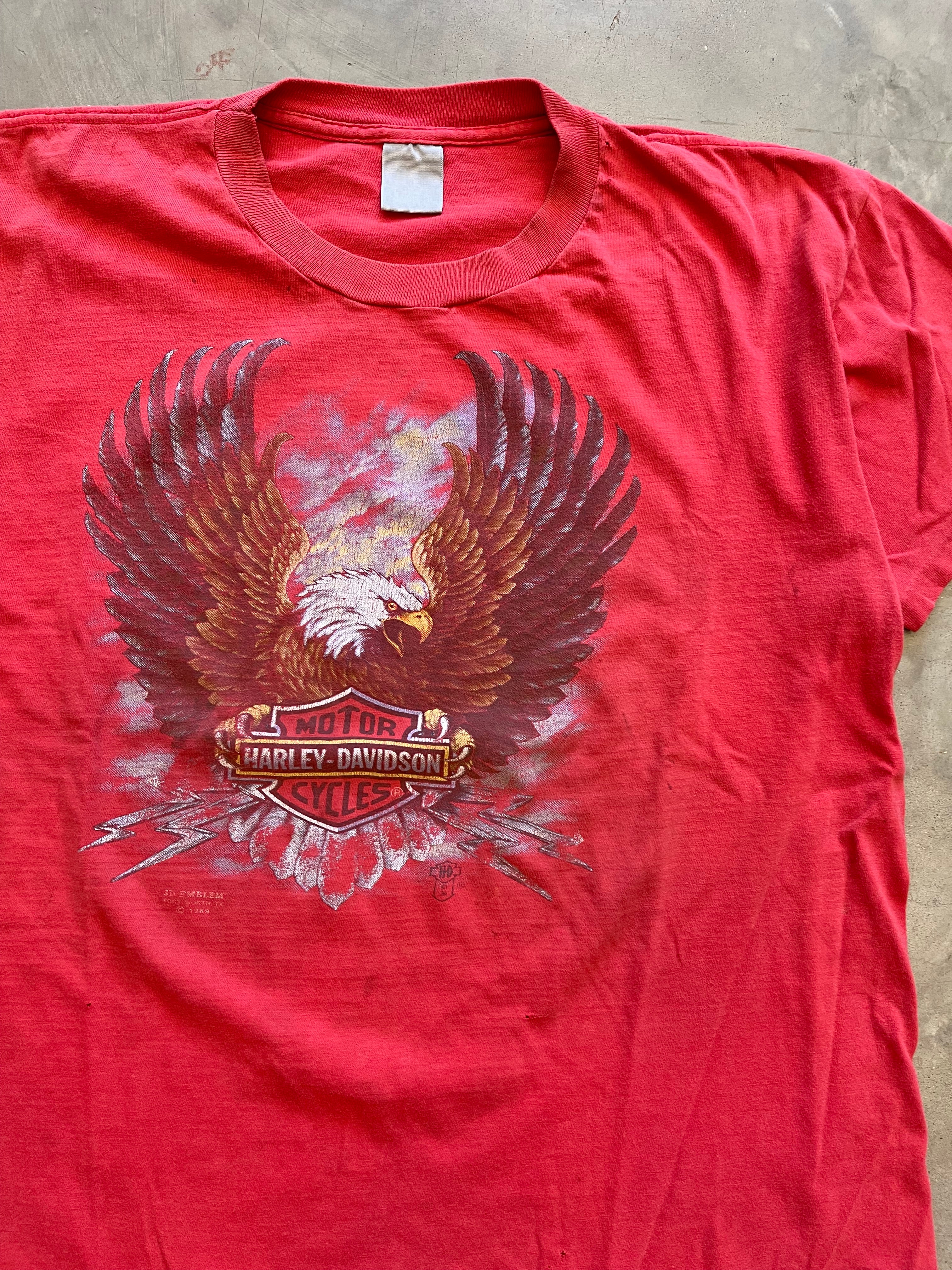 1989 Harley Davidson 3-D Emblem Las Vegas Nevada (XL)