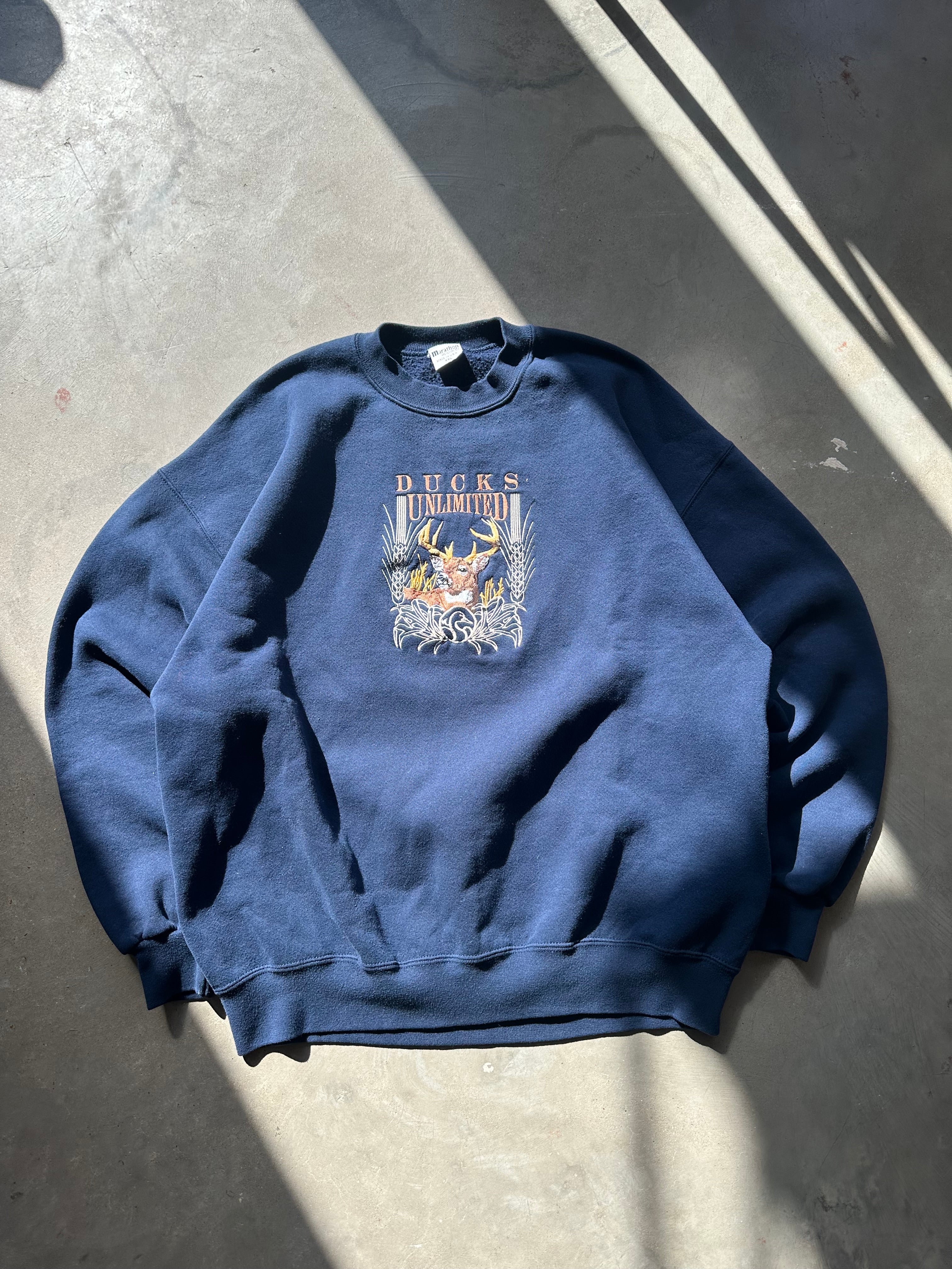 Vintage Ducks Unlimited Crewneck (2XL)