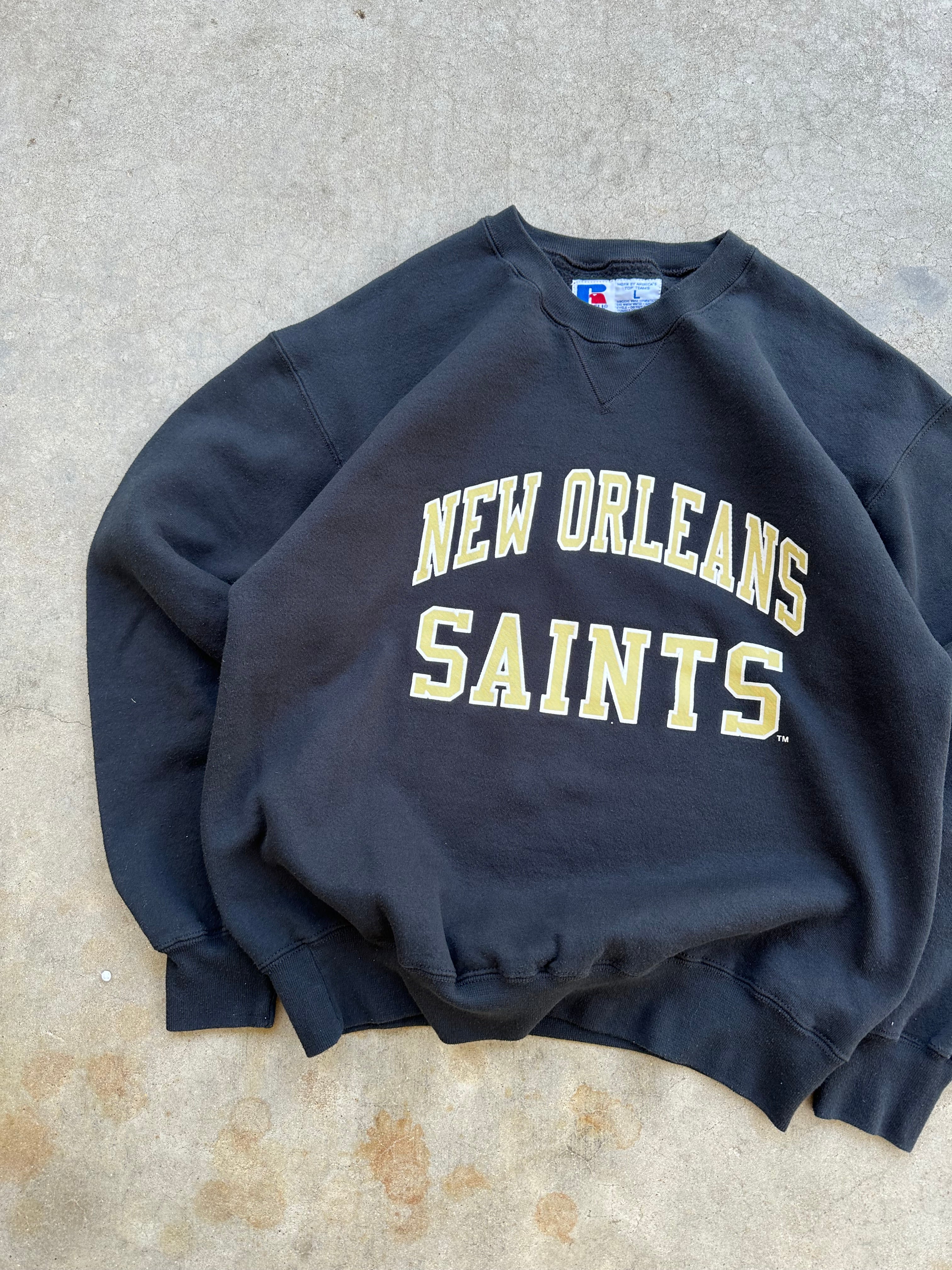 1990s New Orleans Saints Russell Crewneck (L)