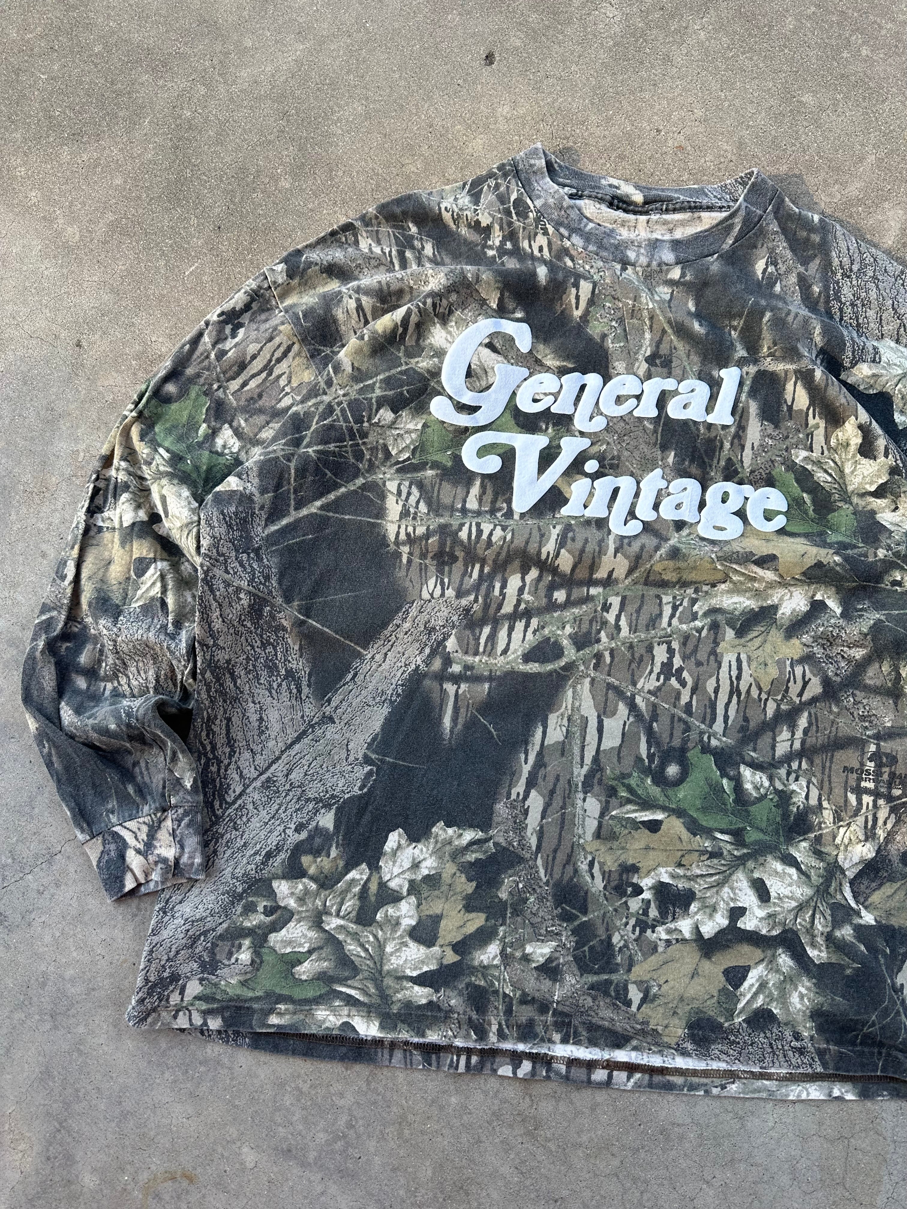 General Vintage Camo Puff Print T-Shirt