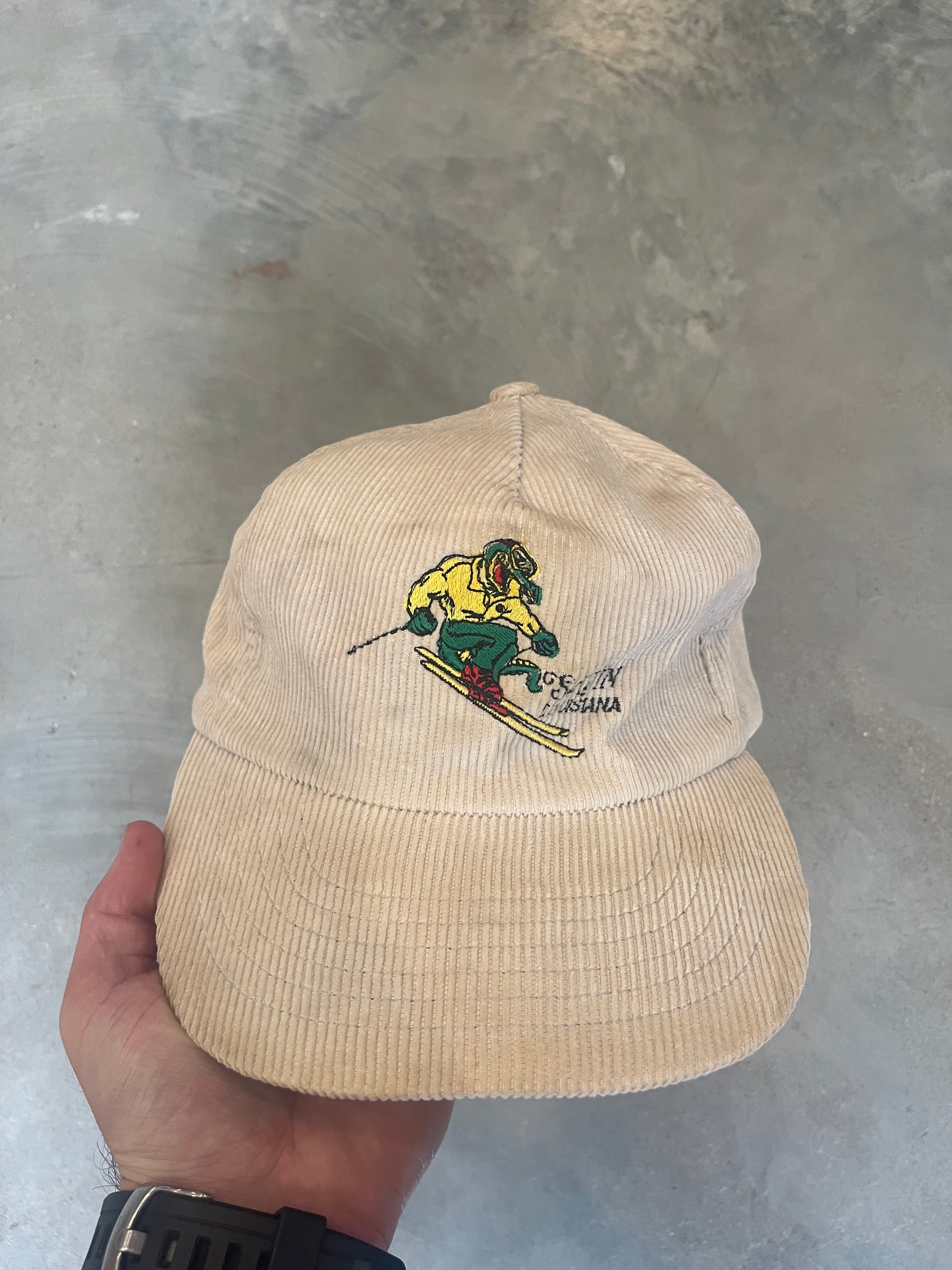 Vintage Corduroy Ski’in Louisiana Hat