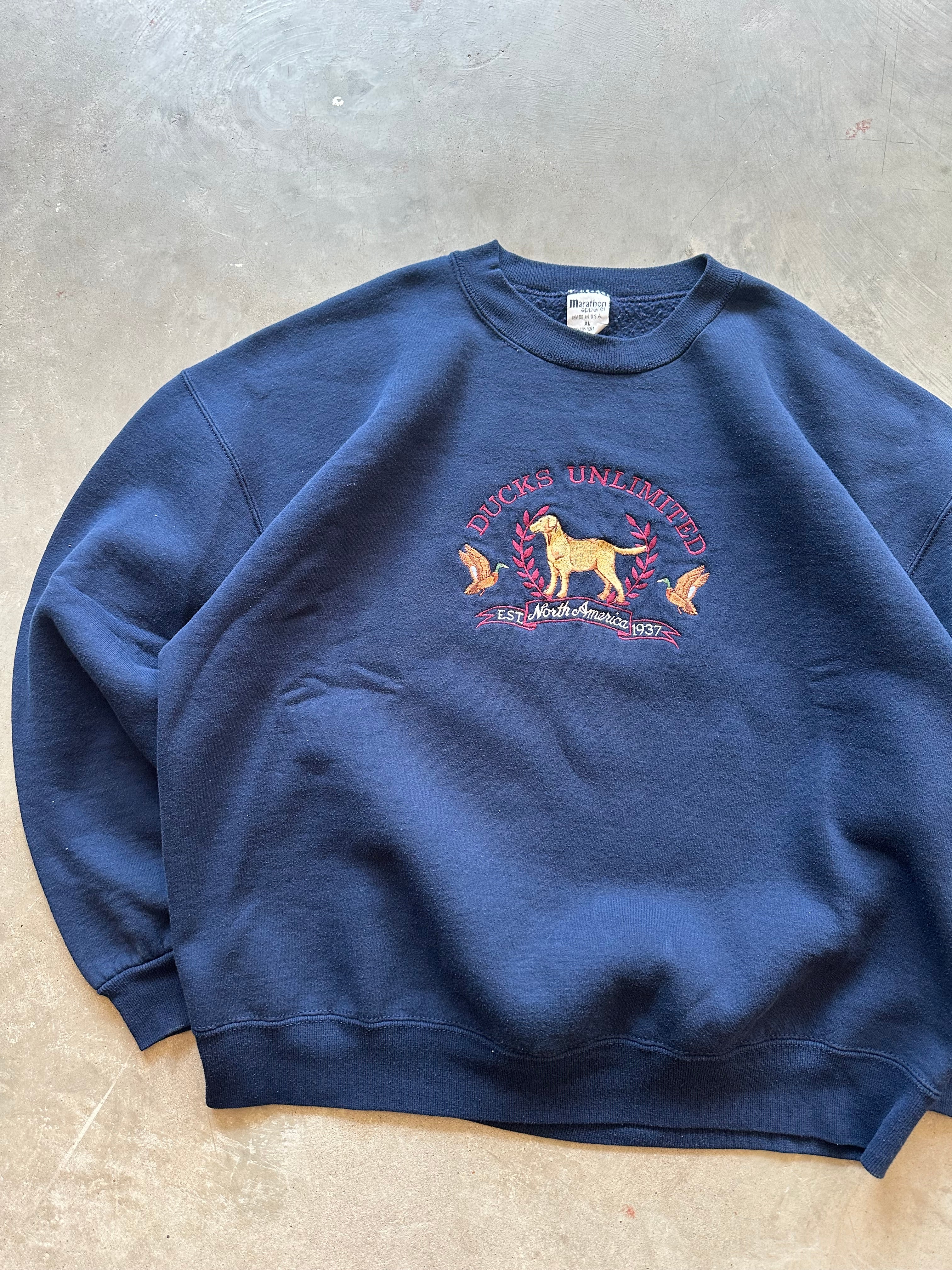 Vintage Ducks Unlimited Crewneck (XL)