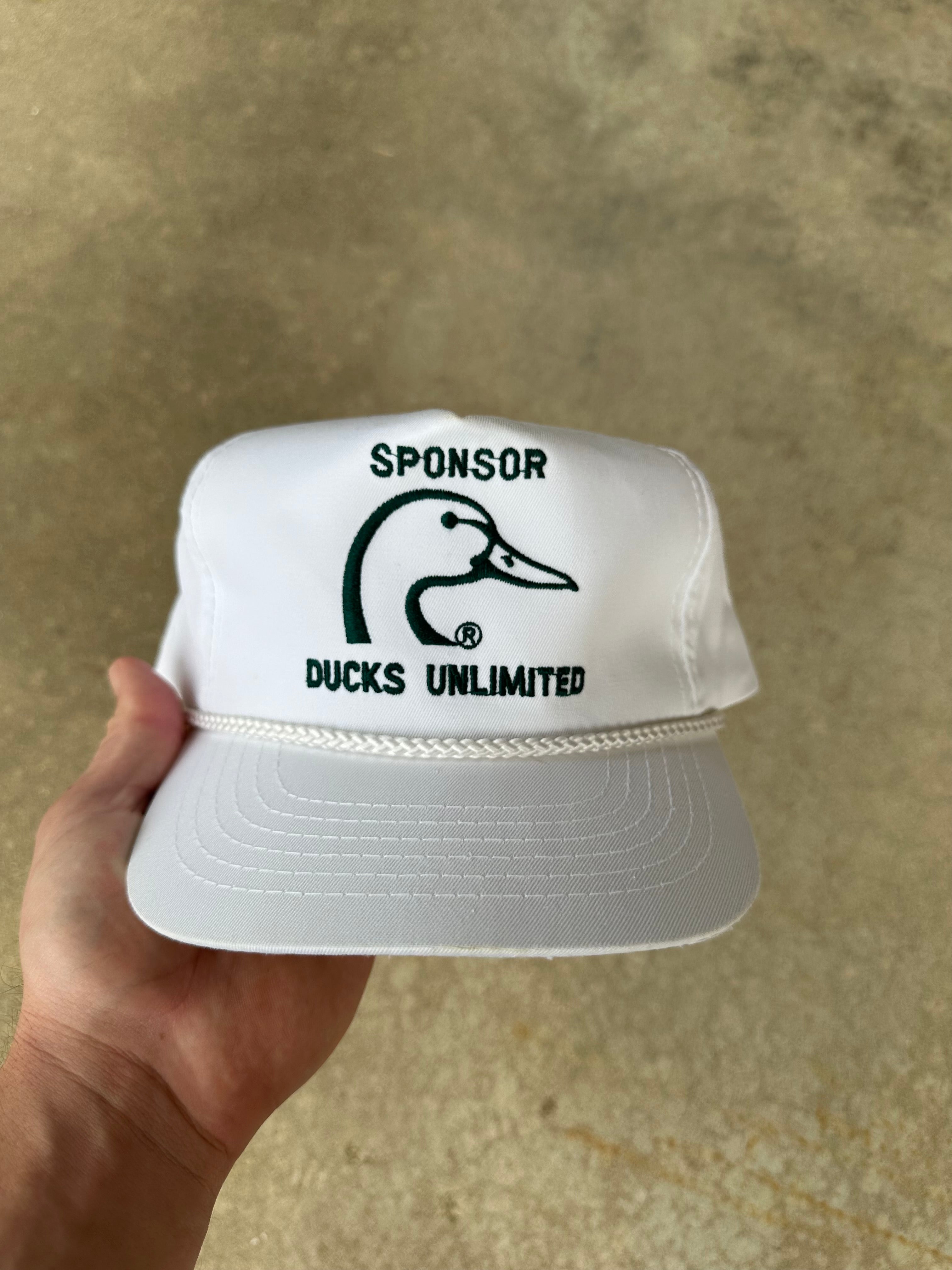 1990s Ducks Unlimited Rope Hat